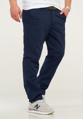 Jack & Jones Chinohose JJCS mit Gürtel Stretch Jeans-Hose Casual Freizeithose