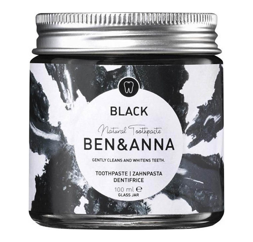 Ben & Anna Zahnpasta Zahnpasta im Glas - Black 100ml