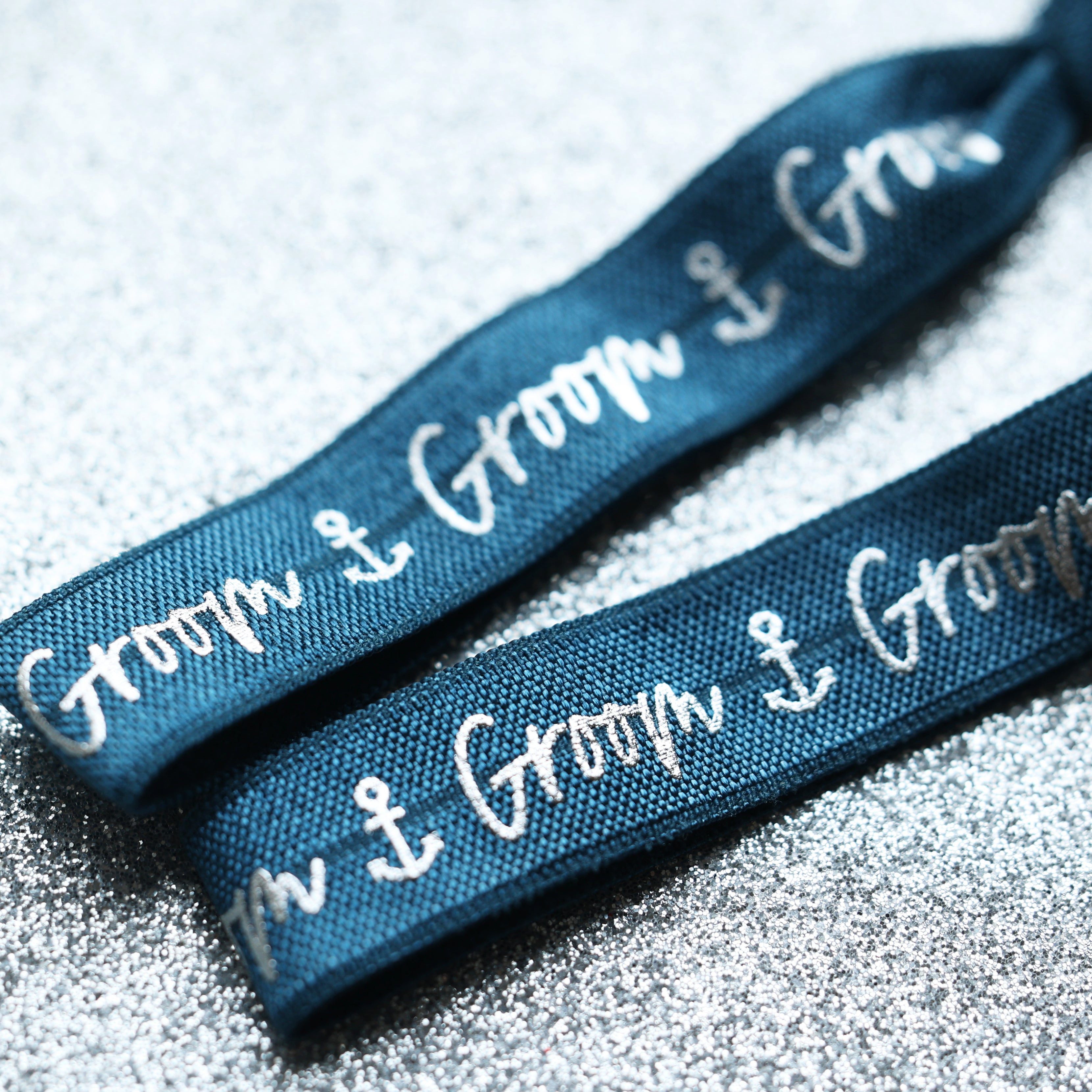 heaven+paper Armband Set Groom / Team Groom Armbänder, hochwertig verarbeitet & modernes Design (Set, 10-tlg., 10)