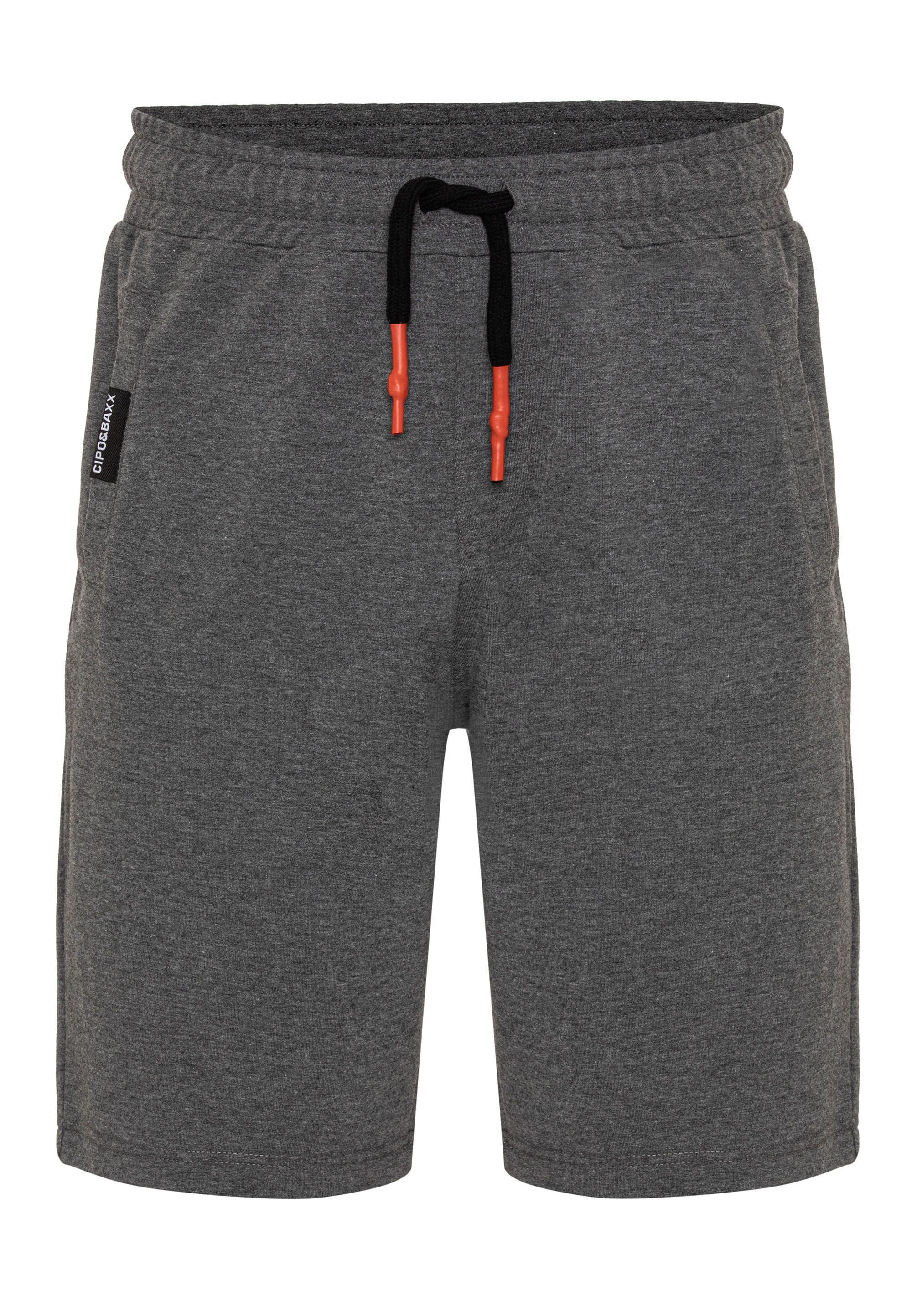 Cipo & Baxx Stoffhose "Shorts", elastischer Bund mit Kordelzug günstig online kaufen