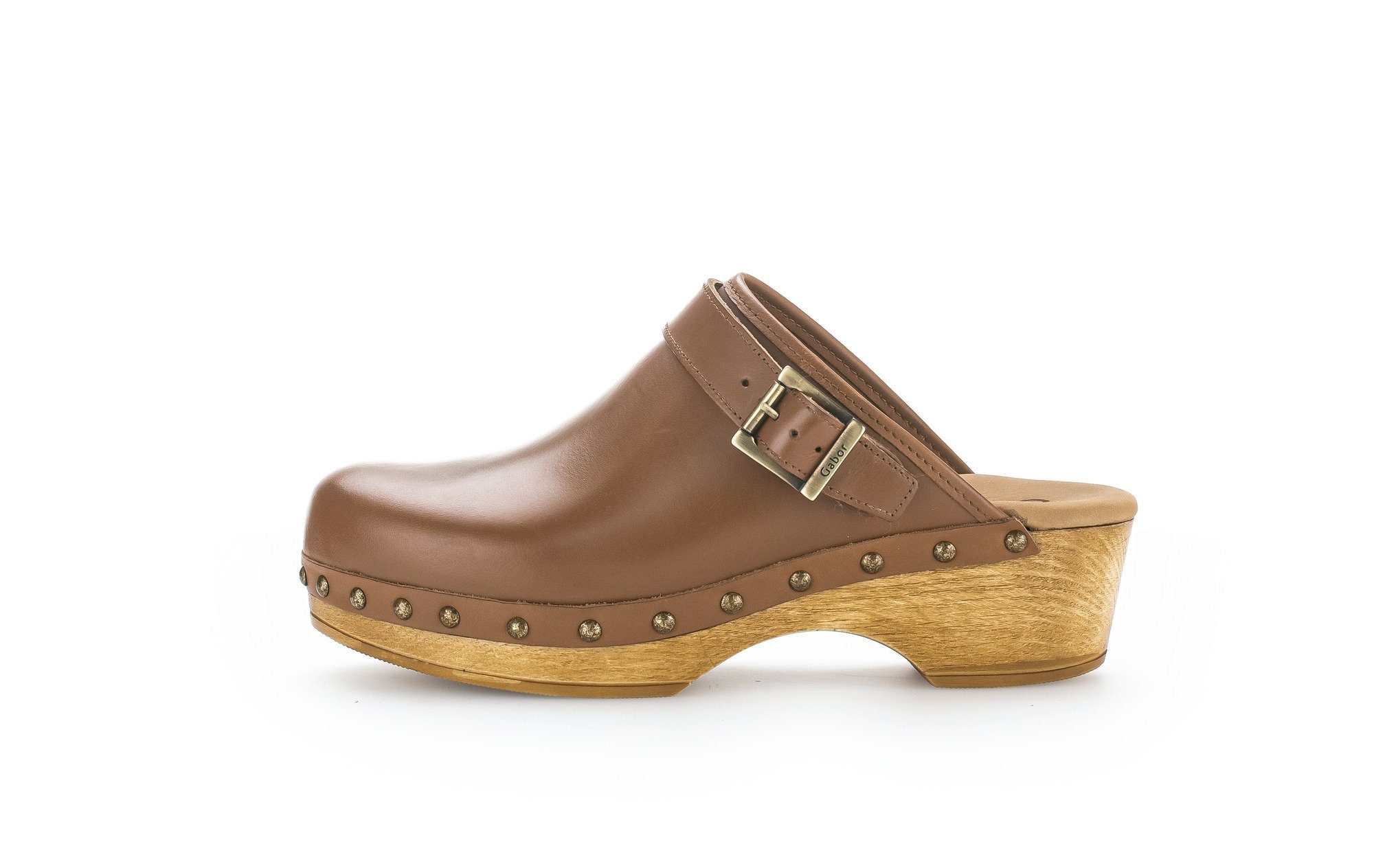 (teak) Clog Braun Gabor