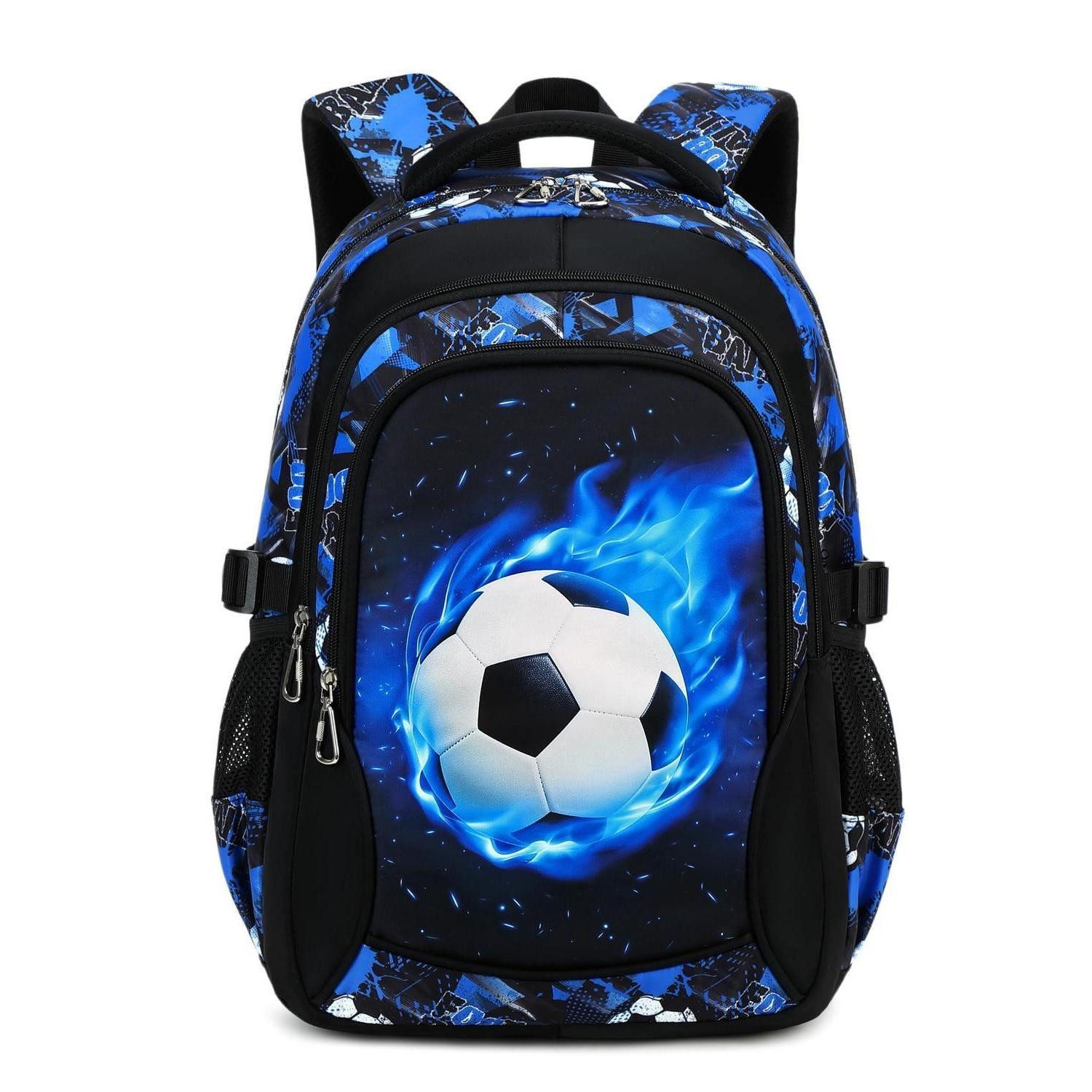 LuxusKollektion Schulrucksack Schulrucksack Jungen Fußball 3. Klasse Leicht