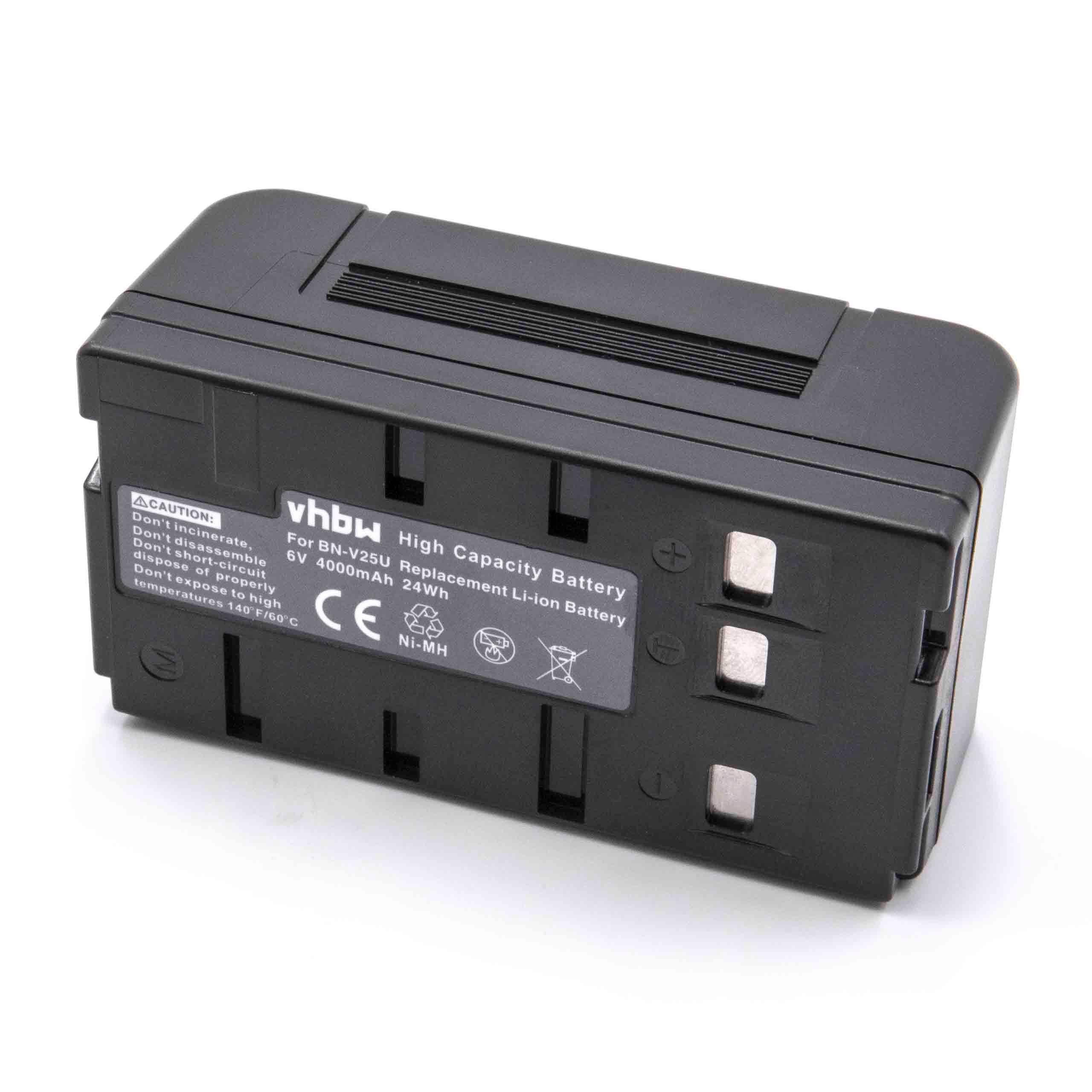 vhbw kompatibel mit RCA AutoShot PSC-24C, PSC-20, PSC-2, PSC24C, PSC20 Kamera-Akku NiMH 4000 mAh (6 V) | Akkus und PowerBanks