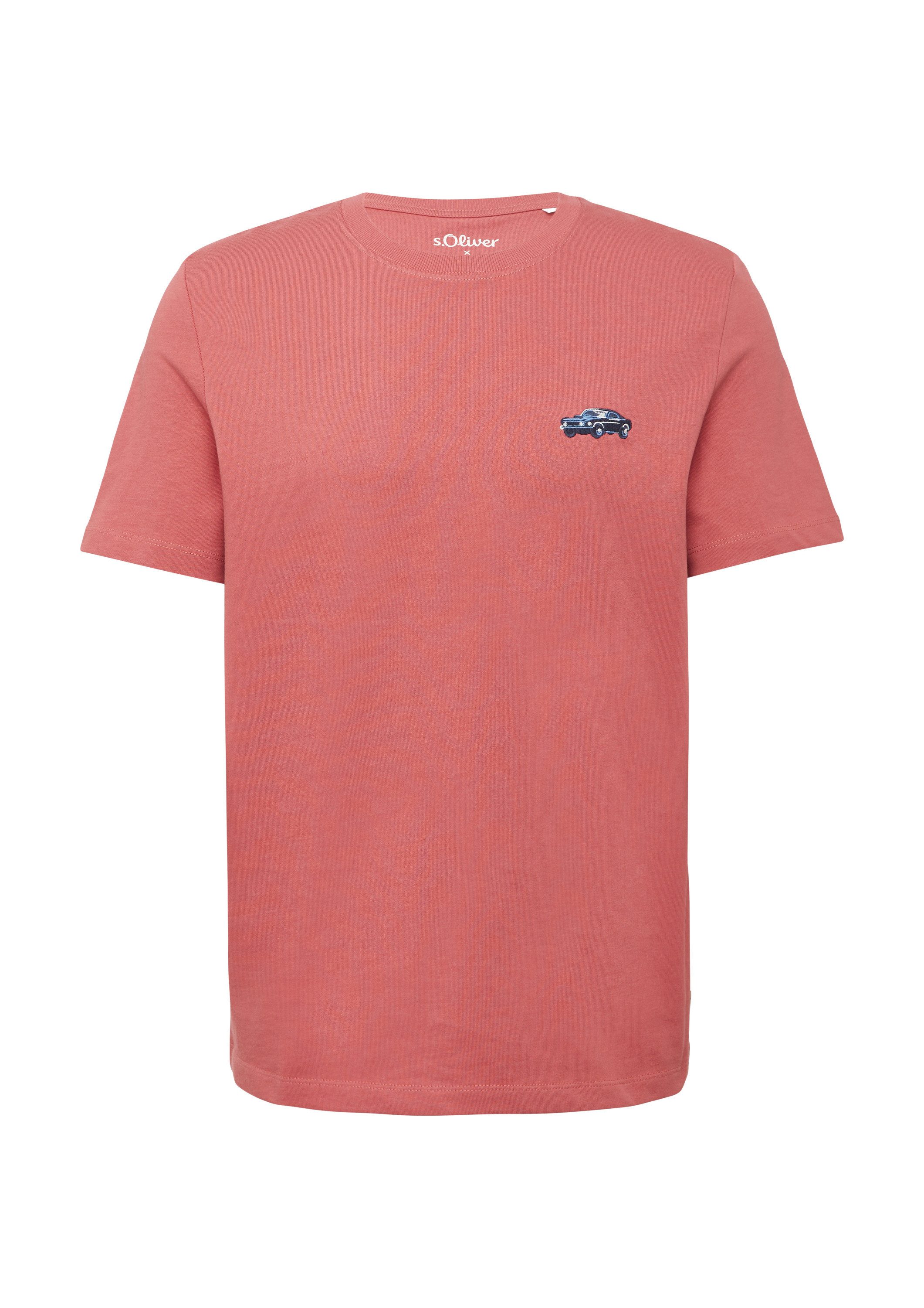 s.Oliver Kurzarmshirt T-Shirt T-Shirt mit Ford®-Artwork aus schwerer Baumwo günstig online kaufen