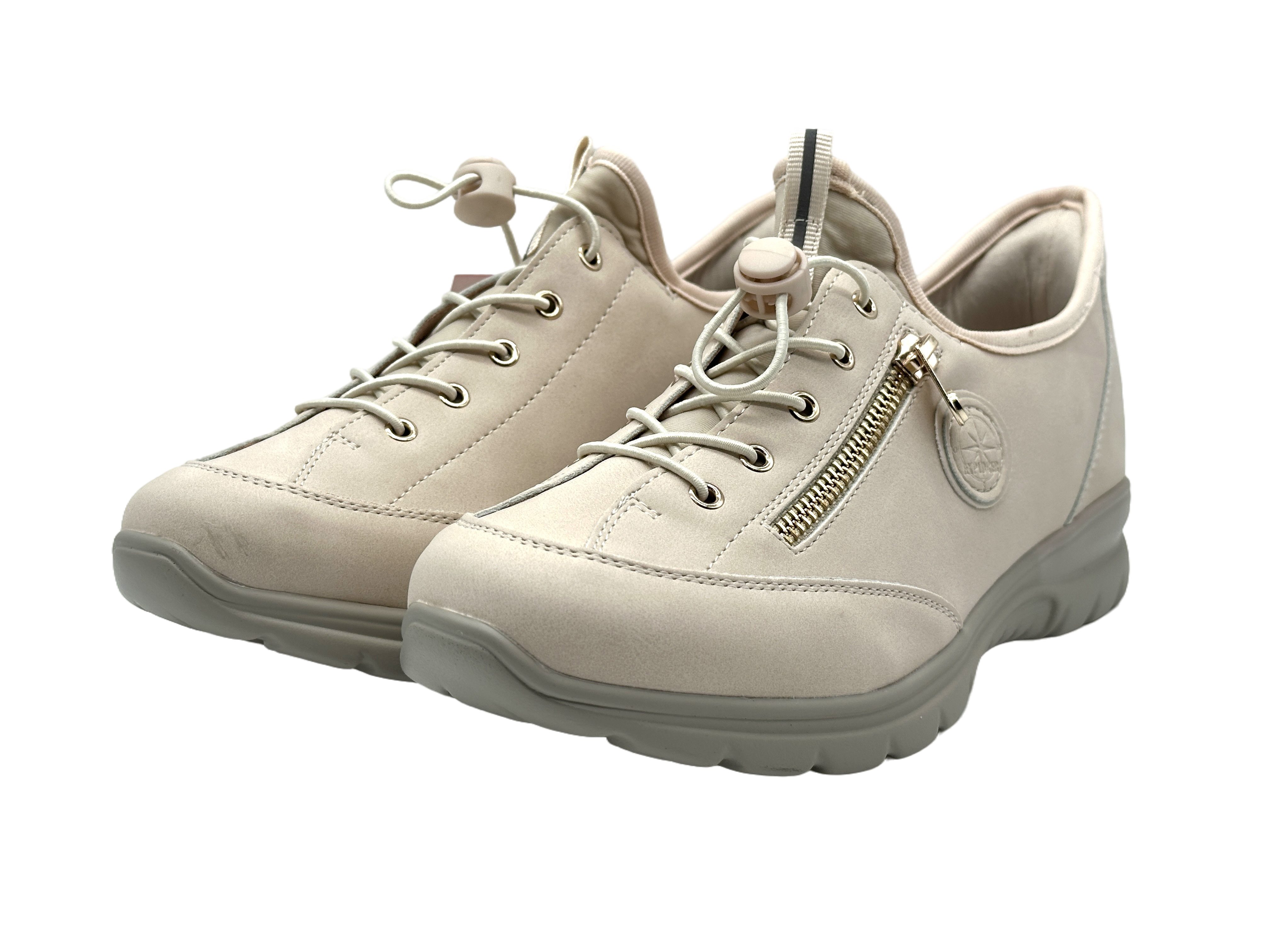Nowaland Damen Komfort Halbschuhe Low-Top Sneaker besonders leicht mit flexibler Komfortsohle