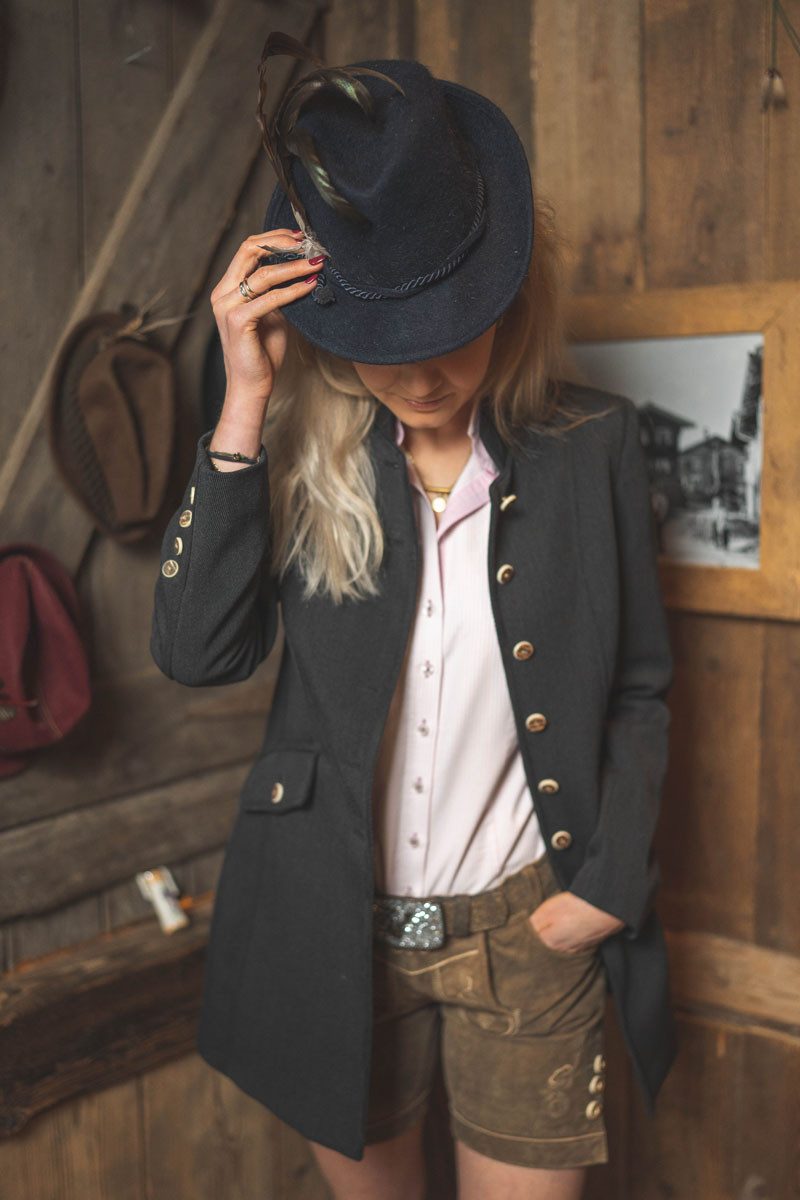 OS Trachten Trachtenjacke Pelari Stehkragen