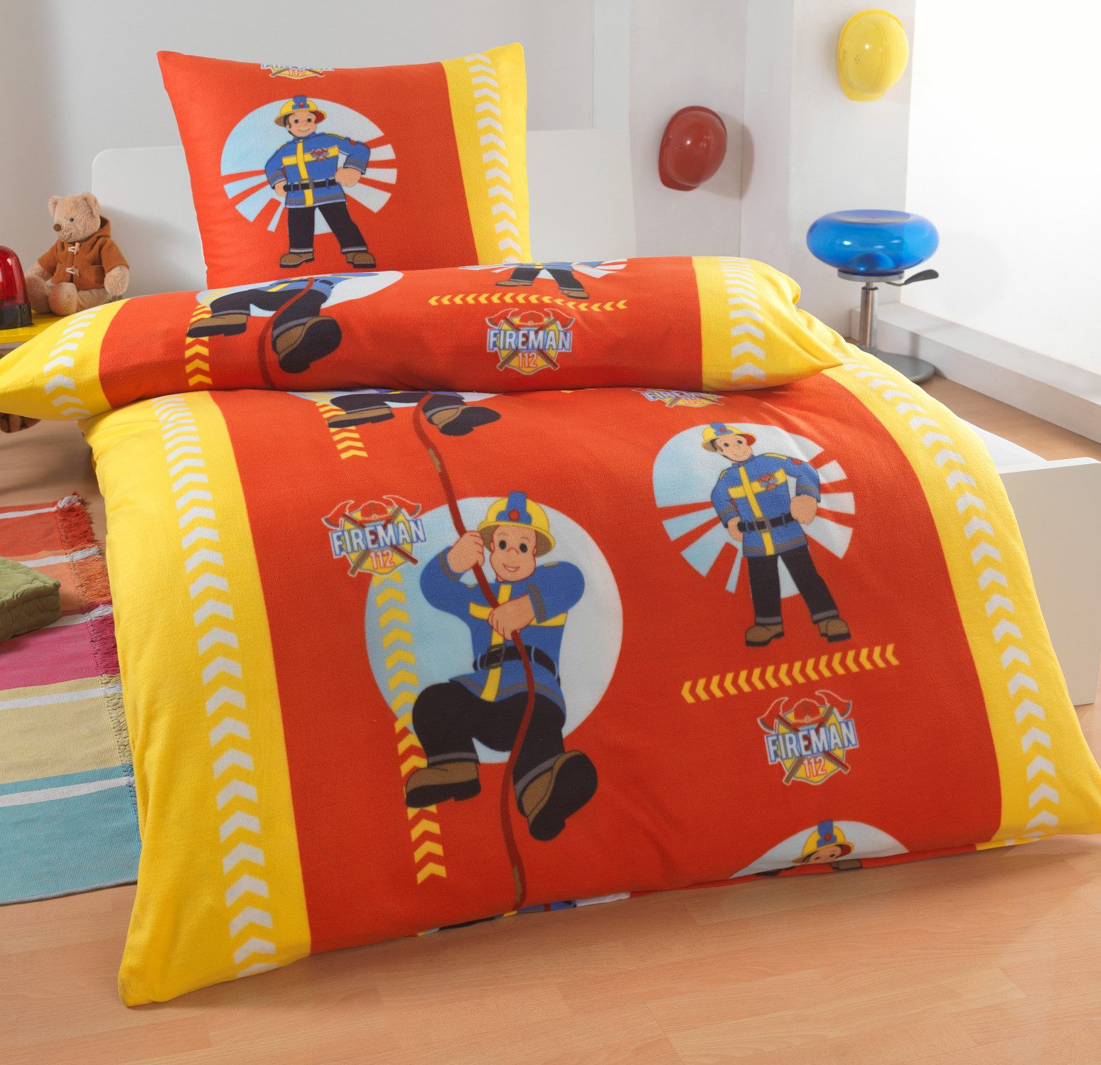 Dreamhome Bettwäsche Thermo Fleece kuschelig weiche Winterbettwäsche, Thermo Fleece, 2 teilig, Für Allergiker geeignet, pflegeleicht, angenehm weicher Stoff