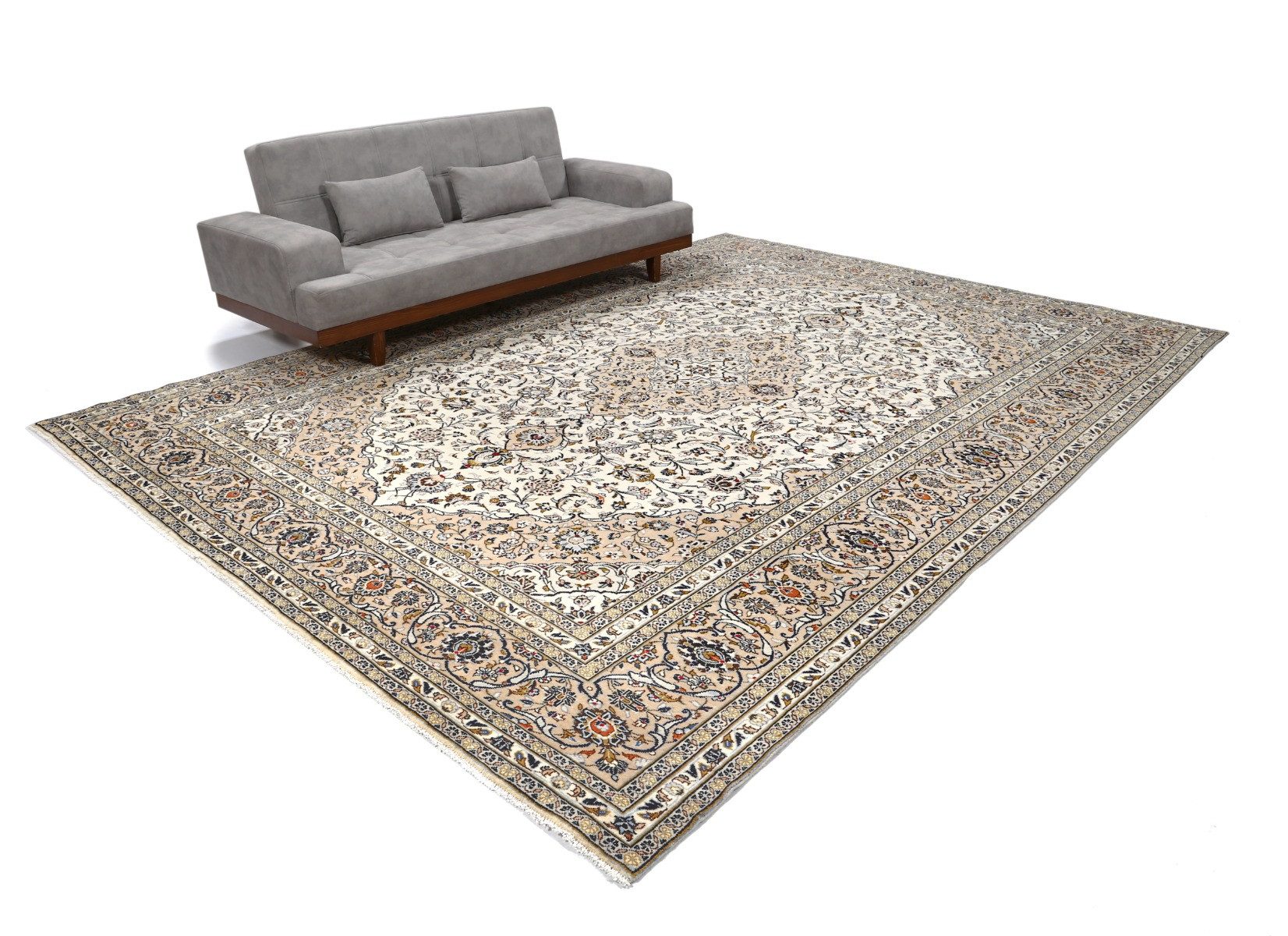 Carpet Avenue Teppich Keshan 403x293, Rechteck, Höhe: 9 mm