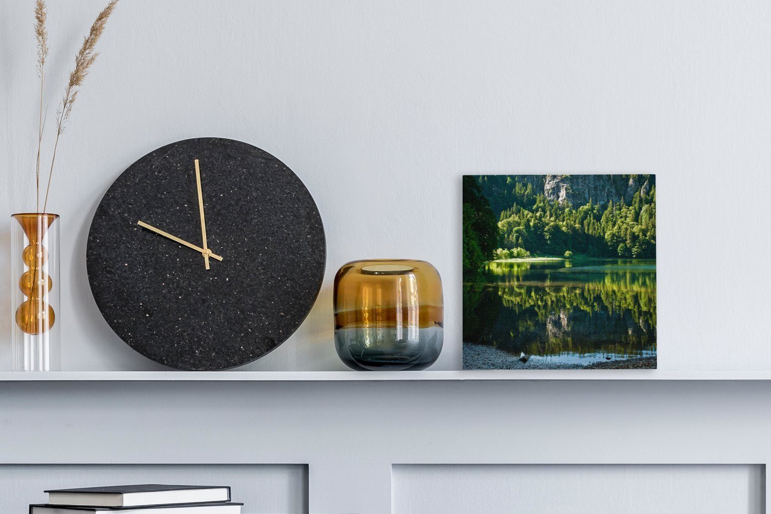 OneMillionCanvasses® Leinwandbild Blick vom Ufer des günstig online kaufen