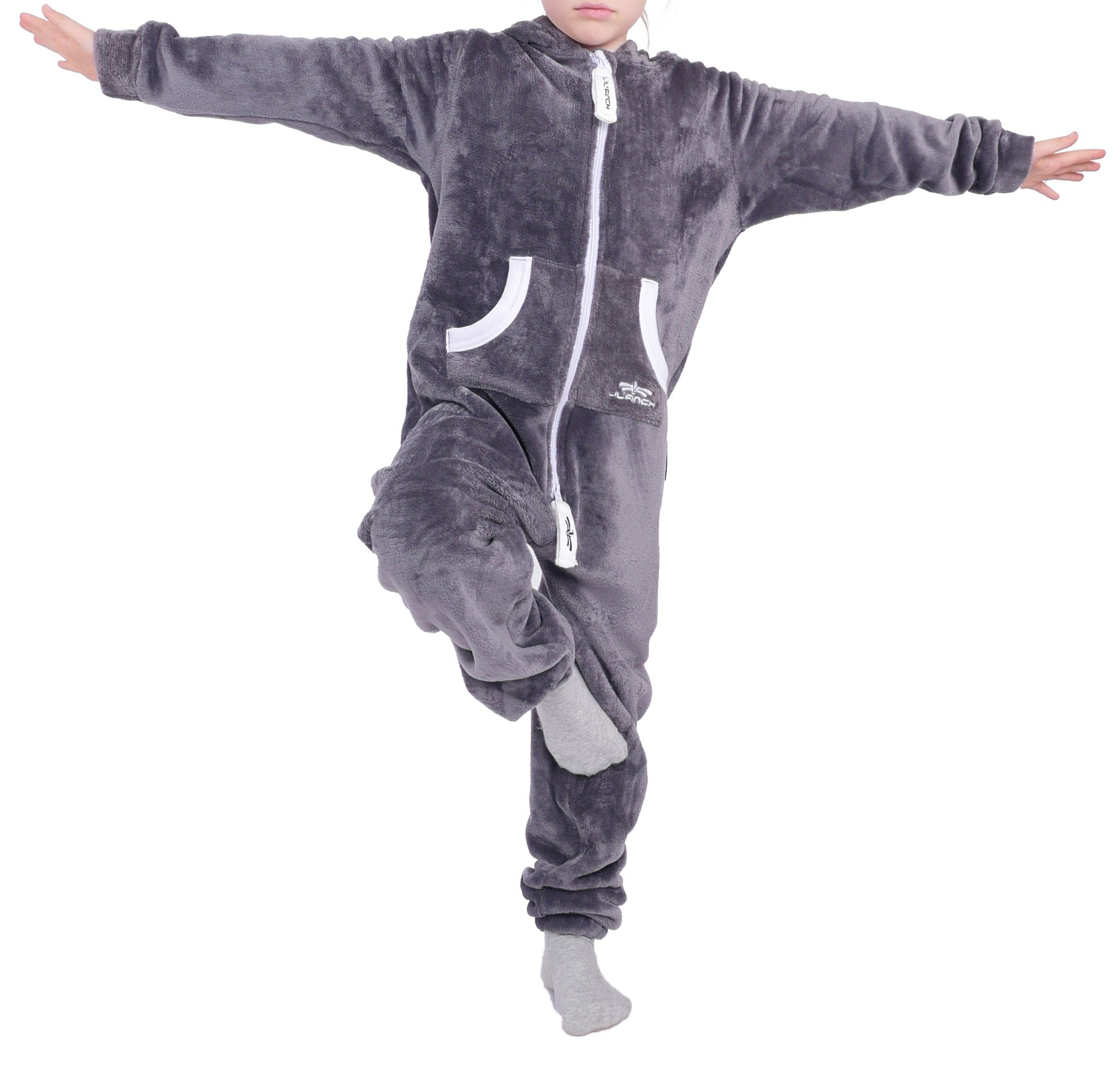Jumpsuit Kinder LIL'Teddy F2004 Jungen Mädchen Overall Teddy Fleece