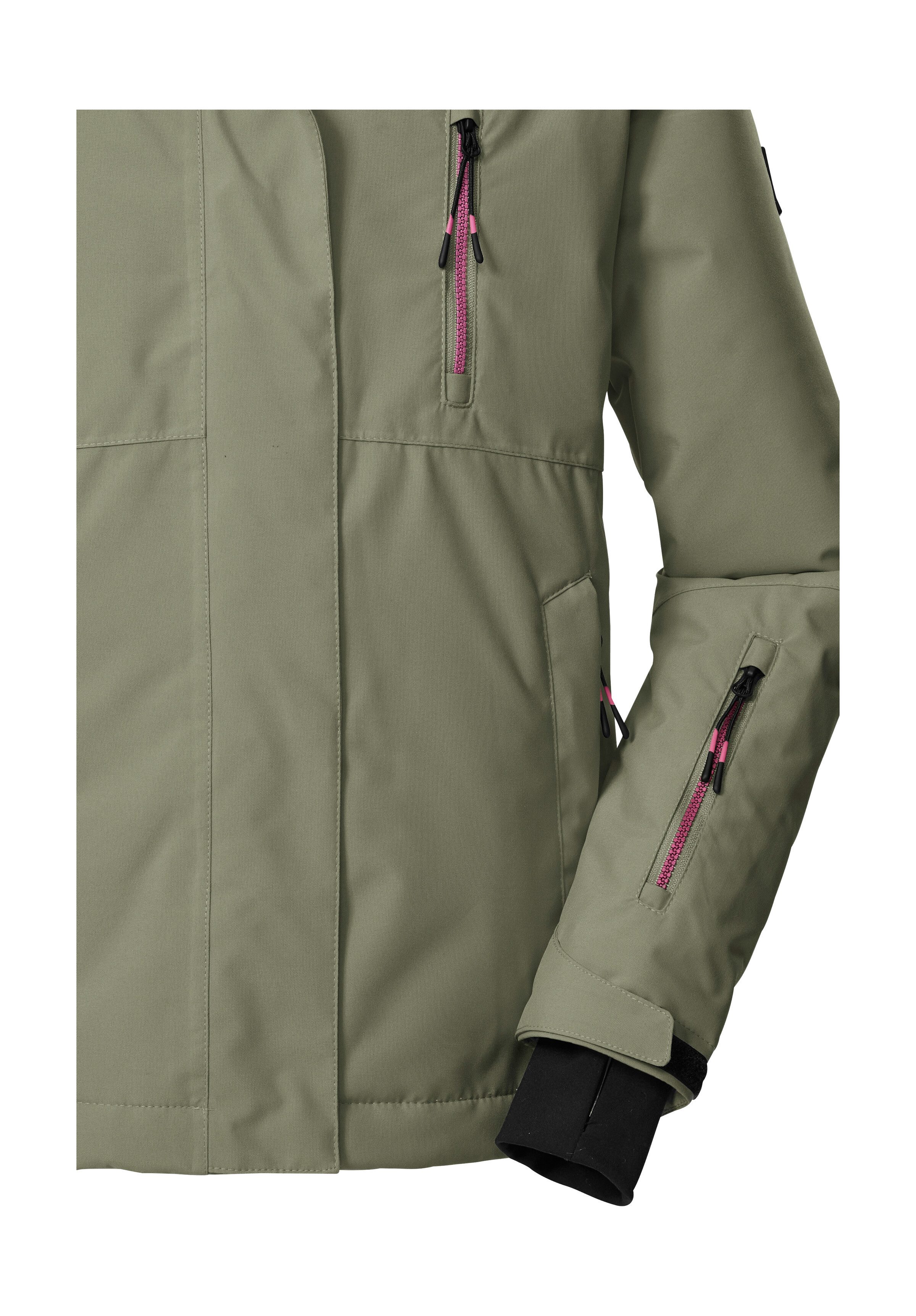 Killtec Skijacke KSW 205 GRLS SKI JCKT Wasserdichte, atmungsaktive Ski-Jacke mit verstellbarer Kapuze – Bild 4 von 5