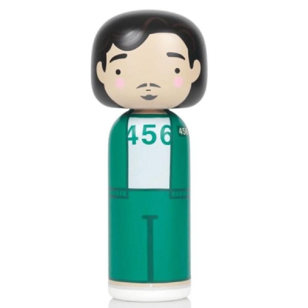 Lucie Kaas Kerzenhalter Holzfigur Squid Games Player 456