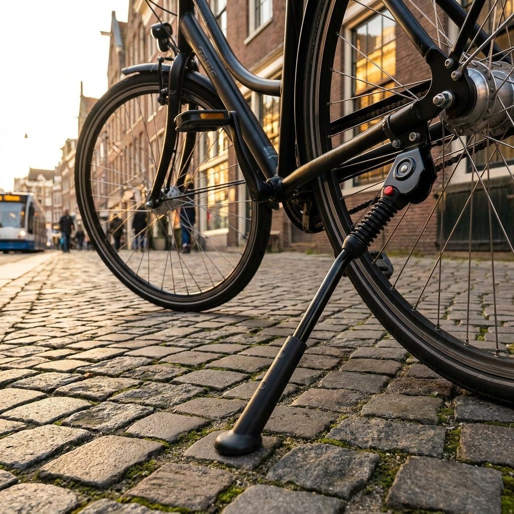 Hebie Fahrradständer Hebie Mittelbauständer LEX M 26 bis 28 Zoll schwarz verstellbar 300 bi