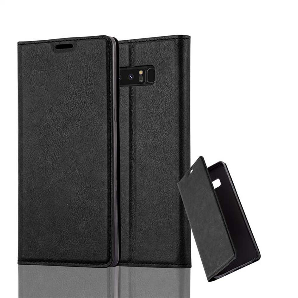 Cadorabo Handyhülle für Samsung Galaxy NOTE 8 Hülle Samsung Galaxy NOTE 8, Hülle Schutzhülle mit Standfunktion, Magnetverschluss und Kartenfach