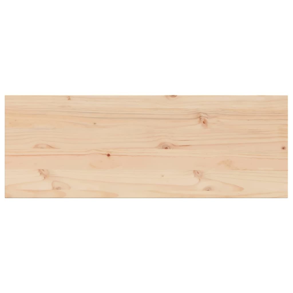 vidaXL Tischplatte Tischplatte 110x40x2,5 cm Rechteckig Massivholz Kiefer (1 St)