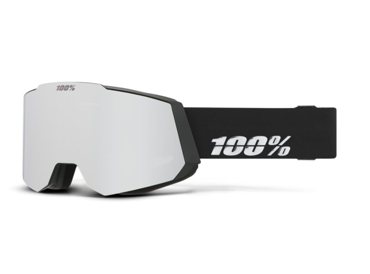 100% Skibrille 100% Snowcraft Hiper Accessoires HiPER Grey - Blue - Silver ML Mirror