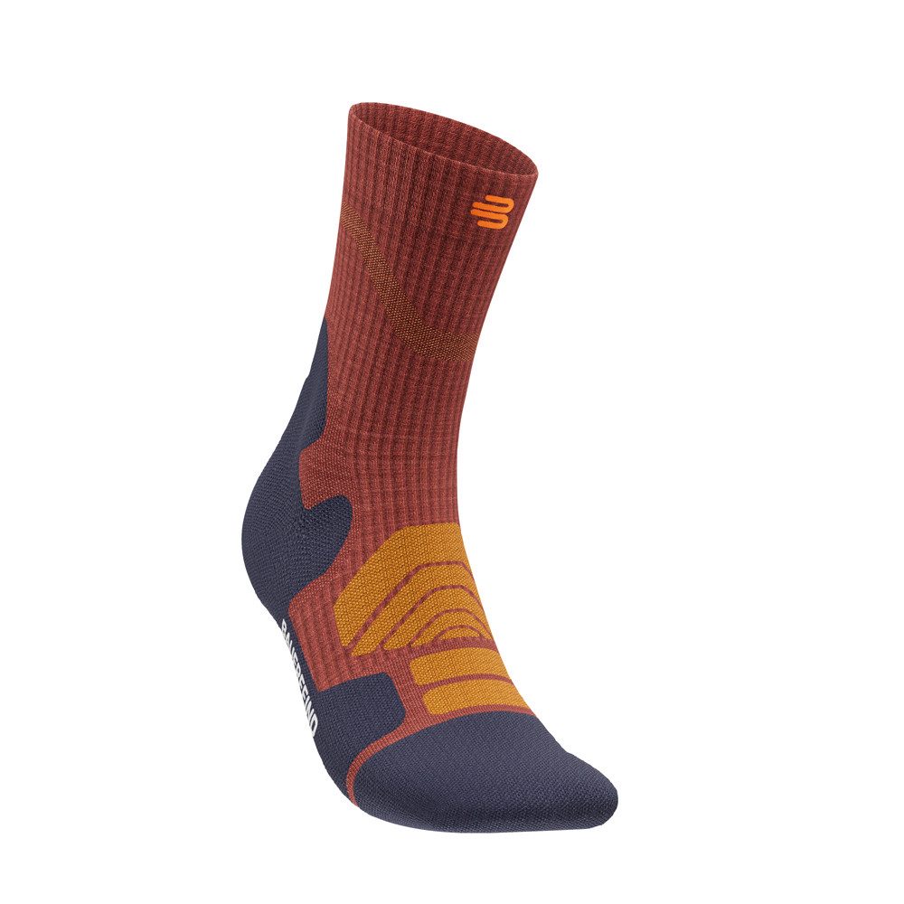 Bauerfeind Sportsocken OUTDOOR MERINO  MID CUT SOCKS mit Komfortzonen