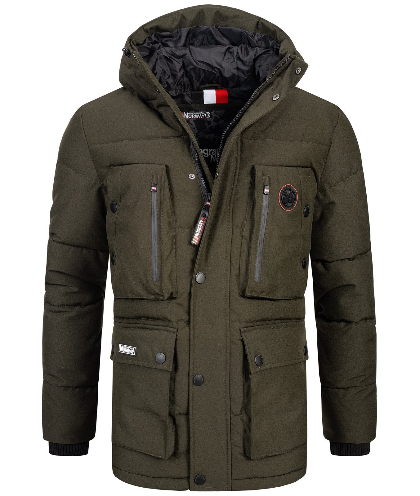 Geographical Norway Winterjacke Herren Winterjacke Parka mit Kapuze H-241 günstig online kaufen