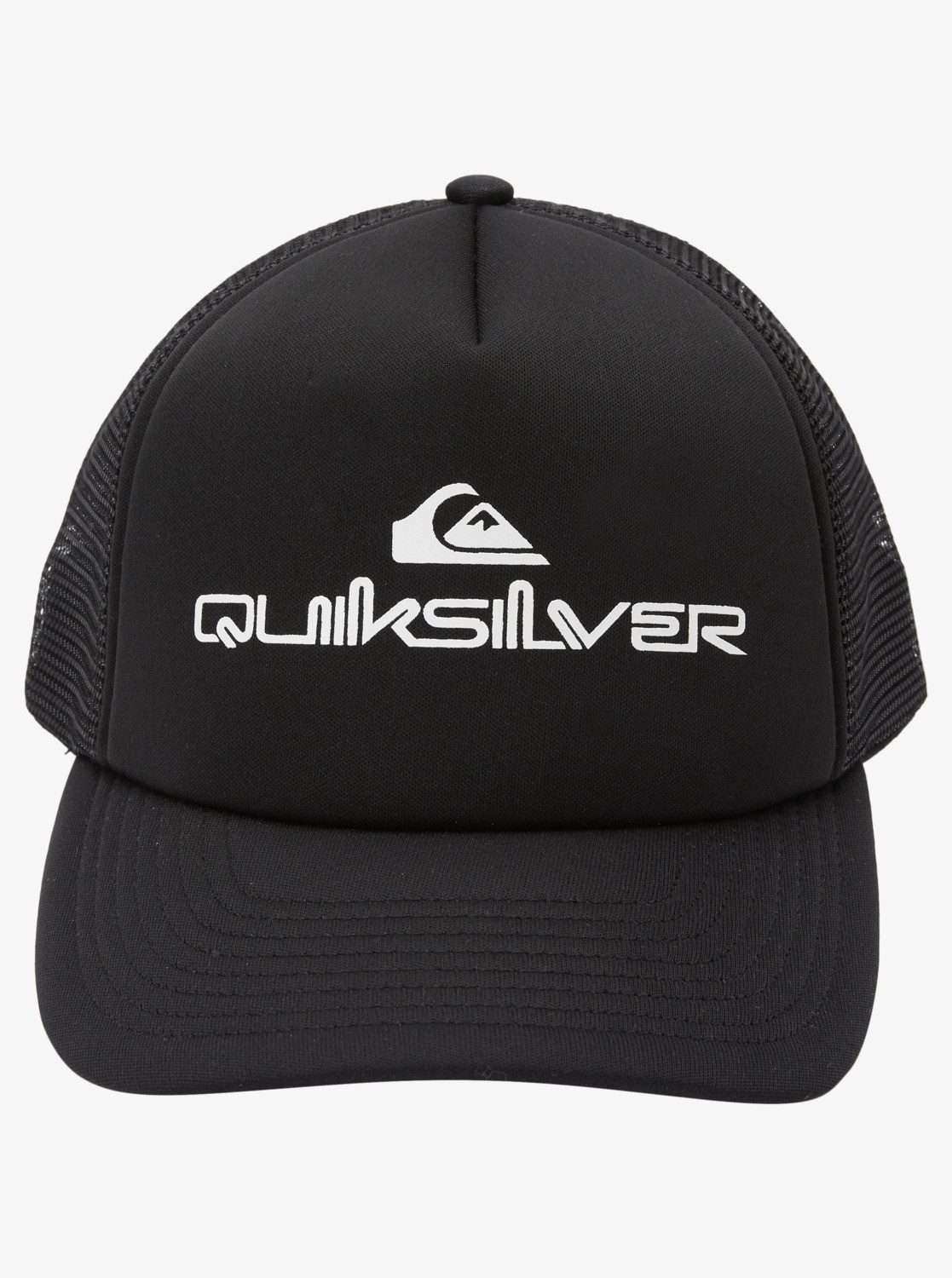 Omnistack Trucker Quiksilver Cap Black