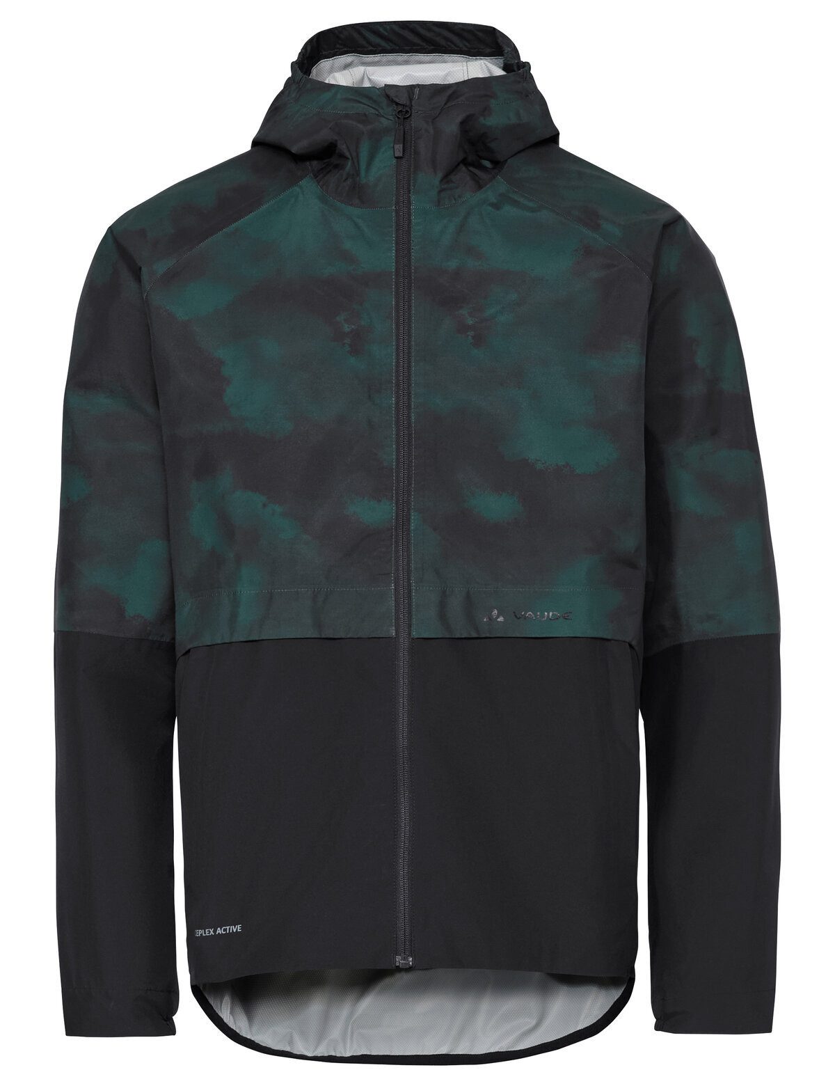 VAUDE Fahrradjacke Men's Loamer Rain Jacket (1-St) vielseitig einsetzbare Regenjacke, leicht und kompakt