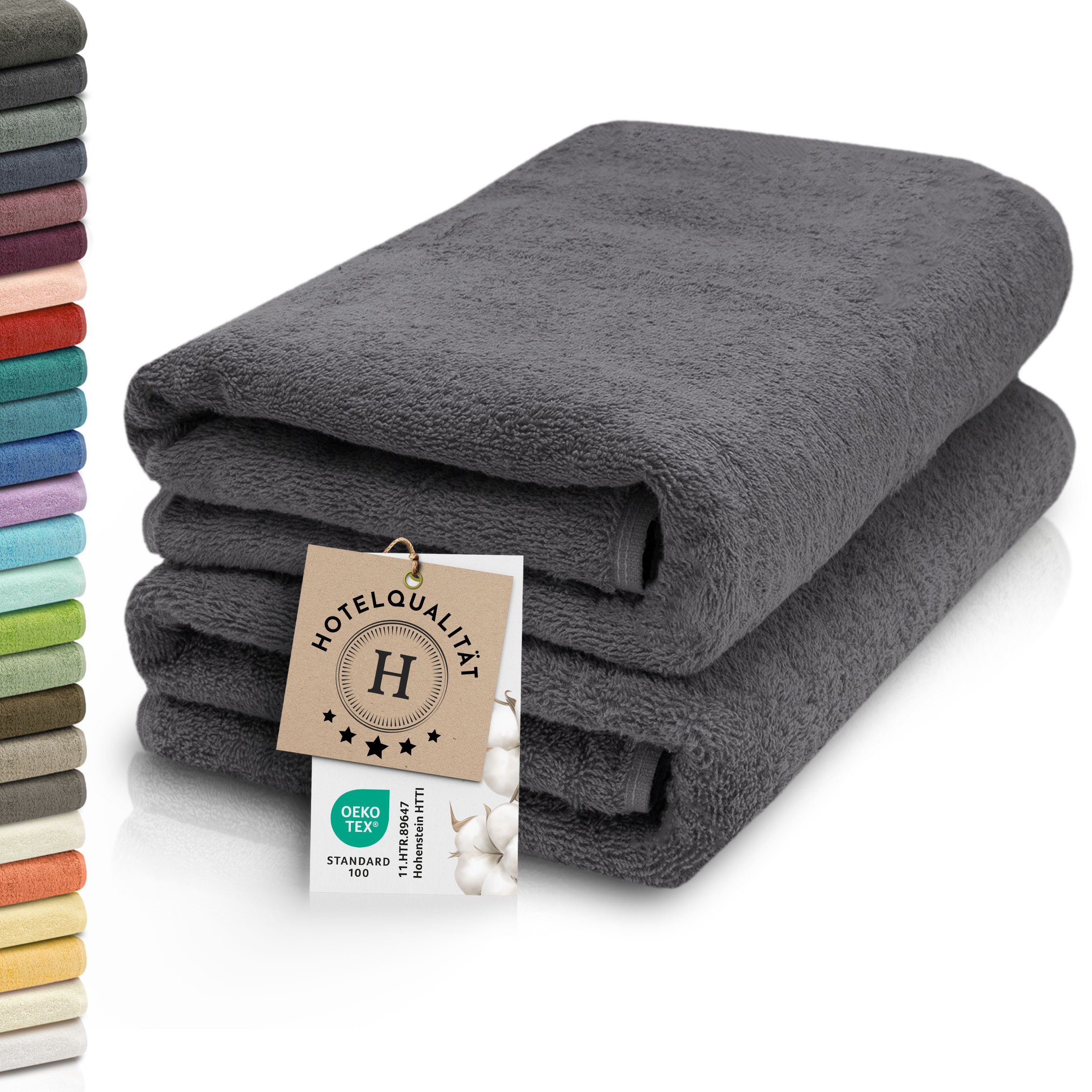 ZOLLNER Saunatuch, Walkfrottier (2-St), 70 x günstig online kaufen