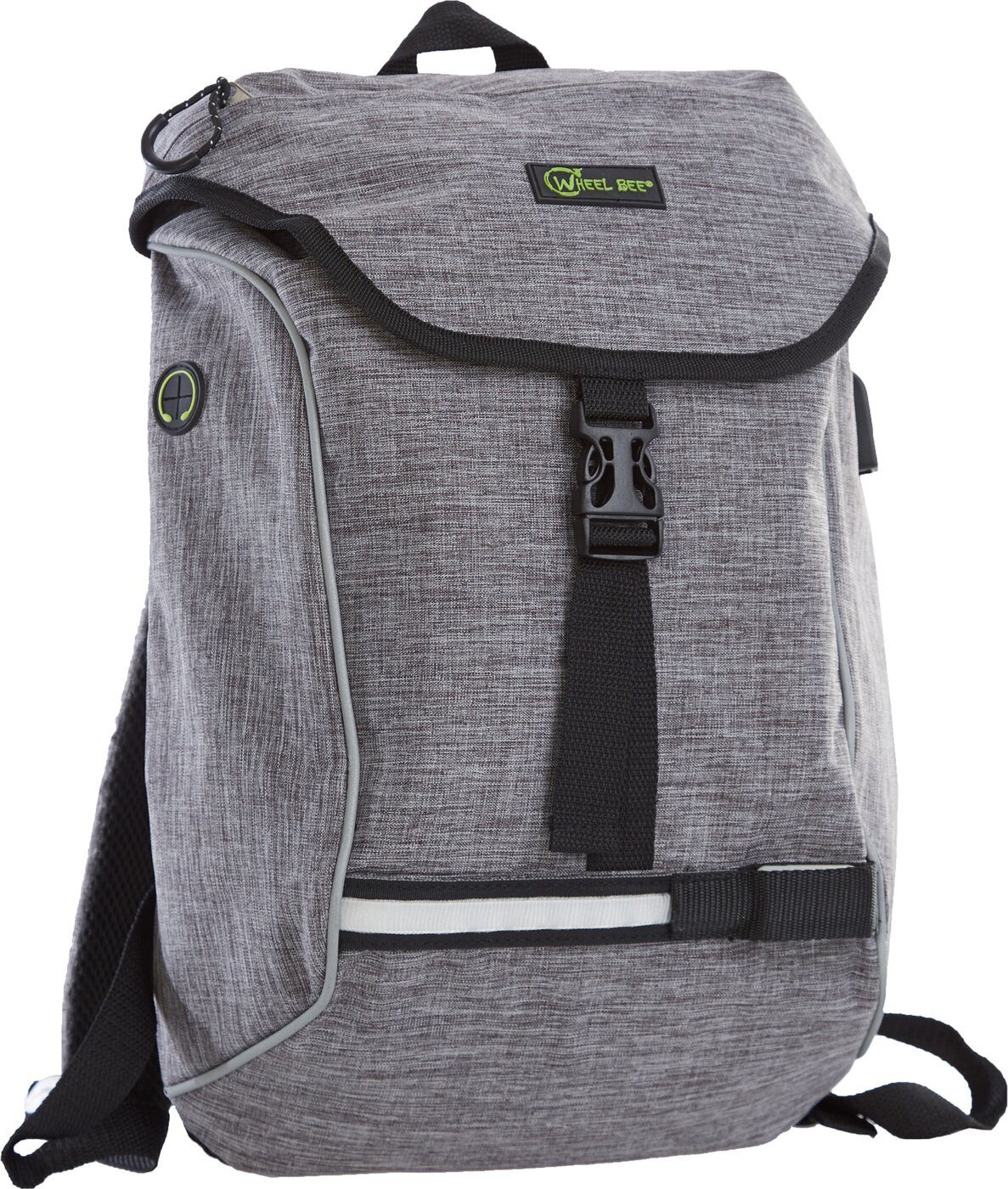 Wheel-Bee Sportrucksack Wheel Bee BACKPACK City Lights - two tone Grey KEINE FARBE