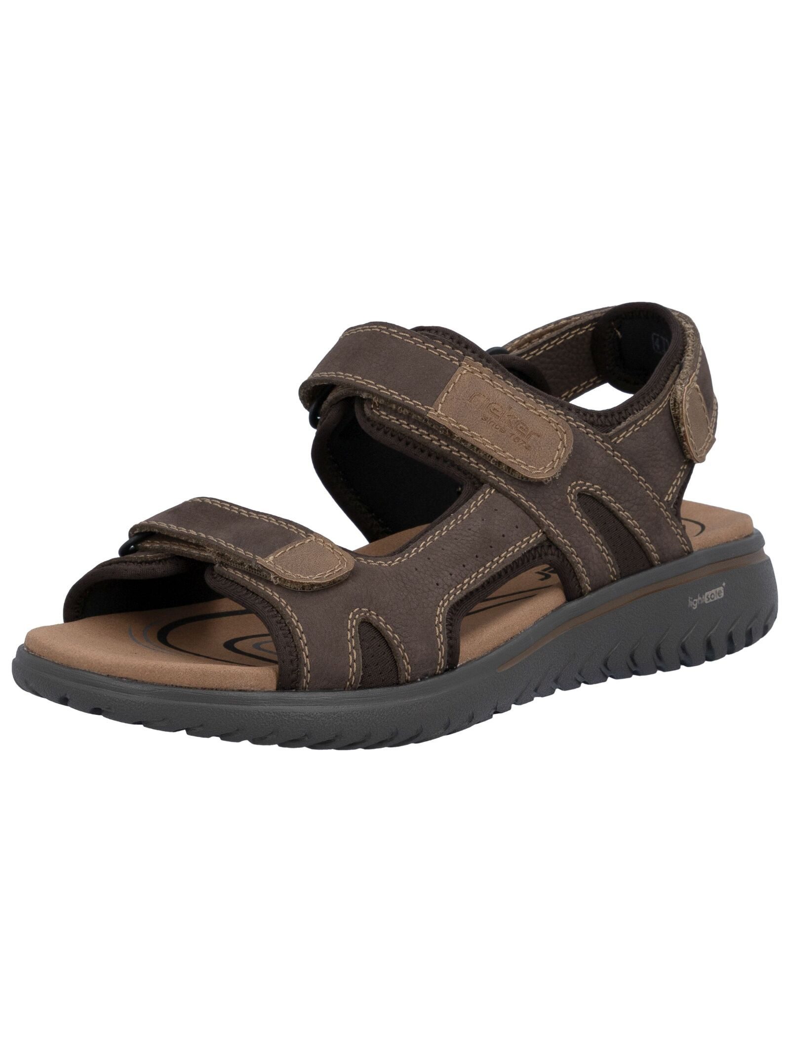 Rieker Sandalen Leder/Textil Sandale