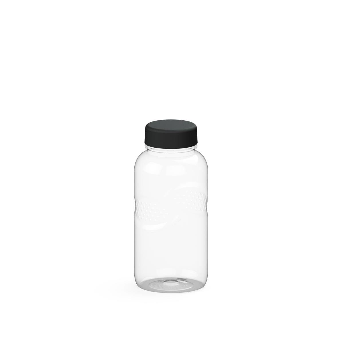 elasto Trinkflasche 500 ml Wasserflasche carve "Refresh" robuste Tritanflasche, Made in Germany, BPA-frei, Sportflasche, kohlensäurehaltige Getränke