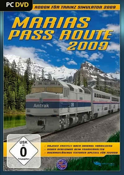 Trainz 2009 - Marias Pass Route 2009 PC