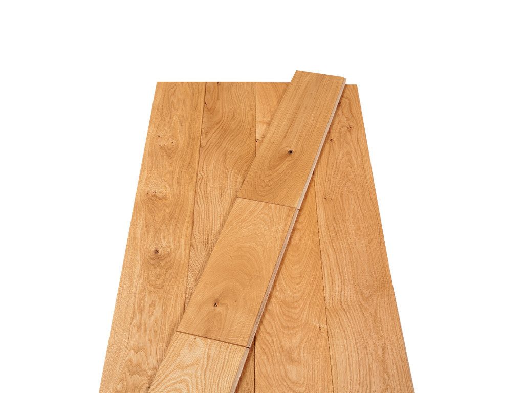 Timefloor Parkett Massivholzdiele Eiche Natur (N II) gebürstet naturgeölt, 5 St.