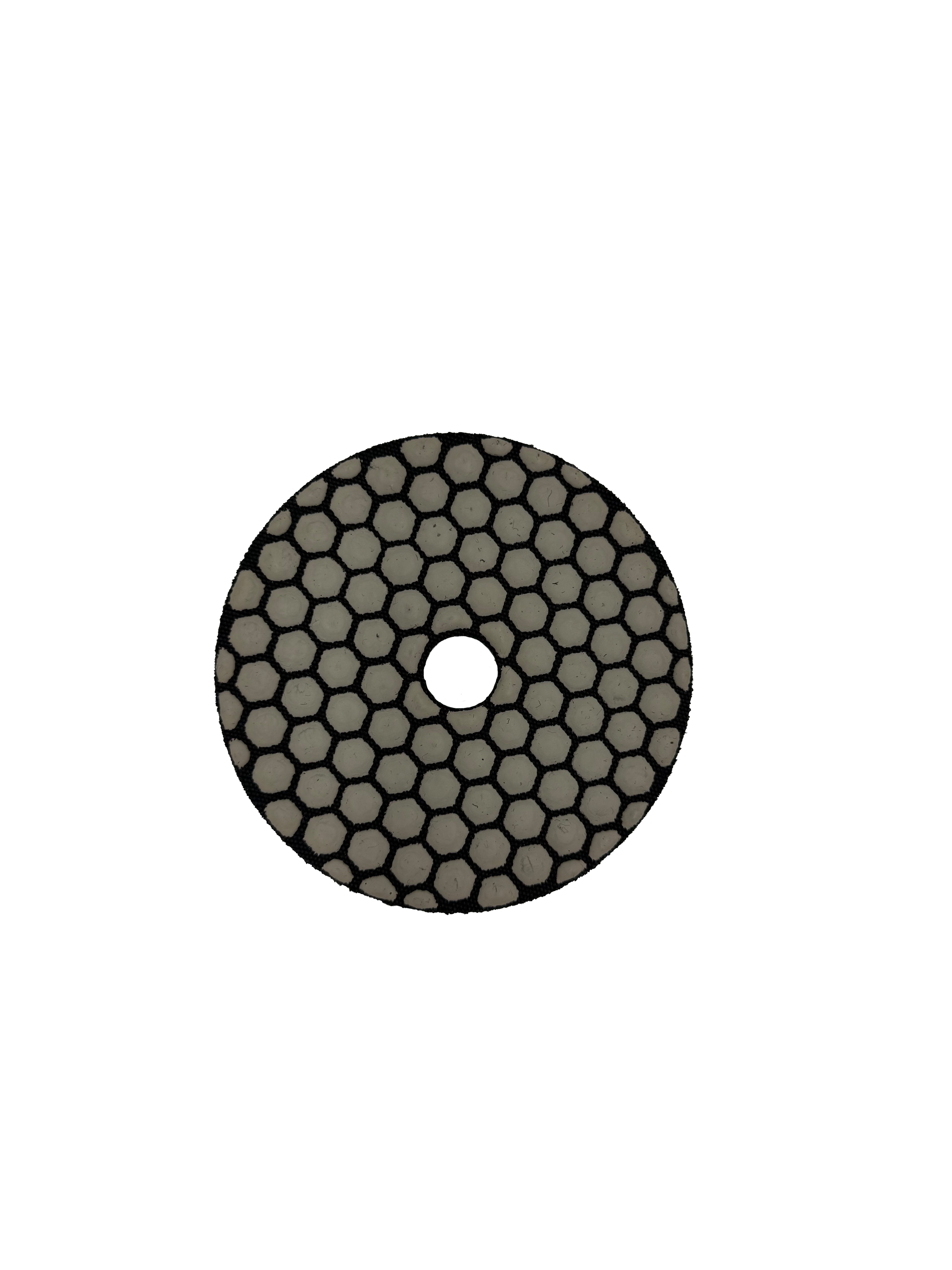 TECMIX Schleifteller DIAMANT KLETT SCHLEIF- U. POLIERPAD BUFF - Ø100MM, ø 100 mm, Packung, 1-St., 1 Schleifteller BUFF, Für Granit, Beton, Keramik, Naturstein