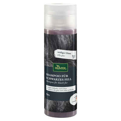 Hunter Tierbedarf Tiershampoo Pure Wellness Shampoo für schwarzes Fell 200 ml, 100 ml