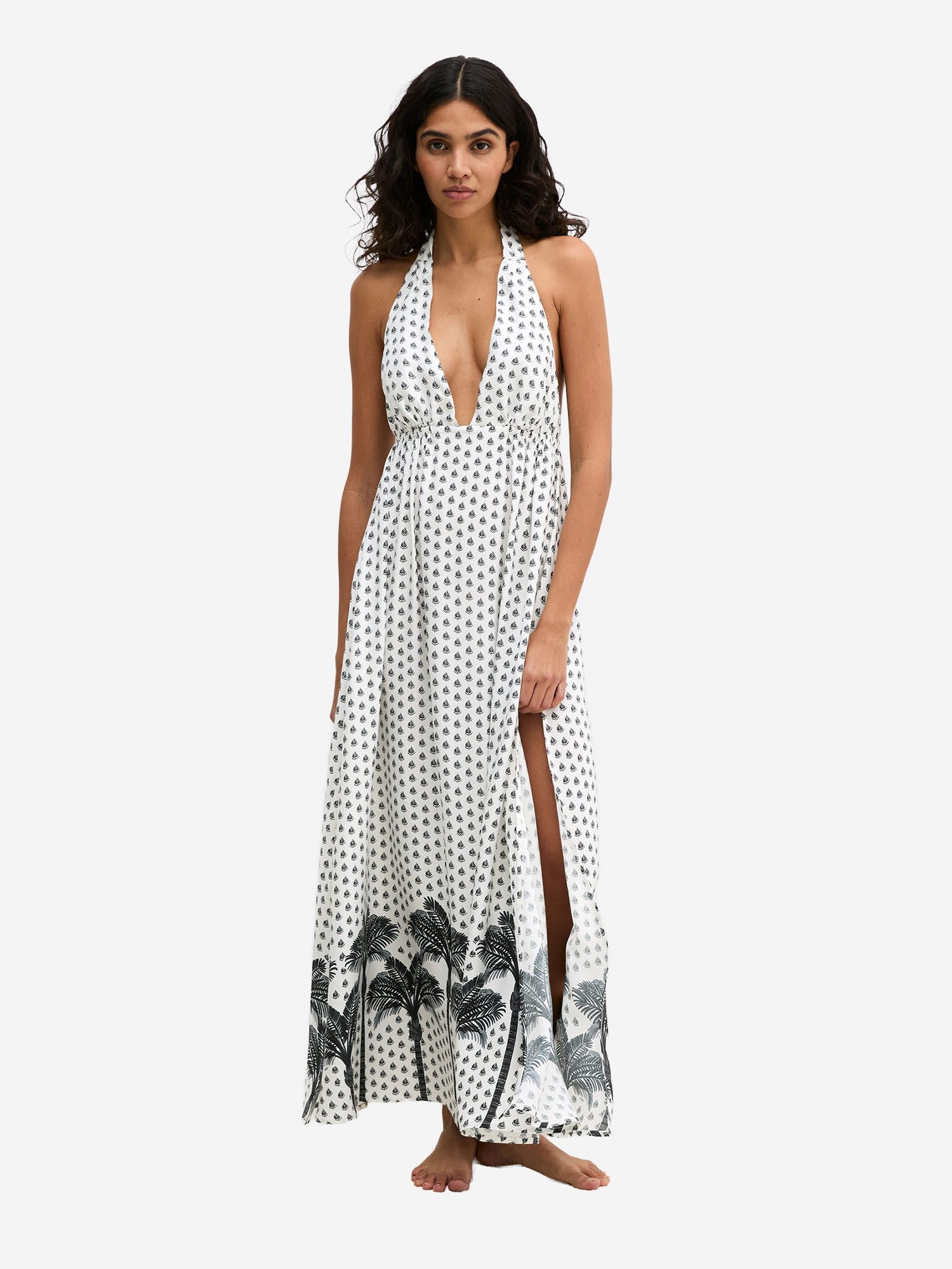 Strandkleid Abstract Floral