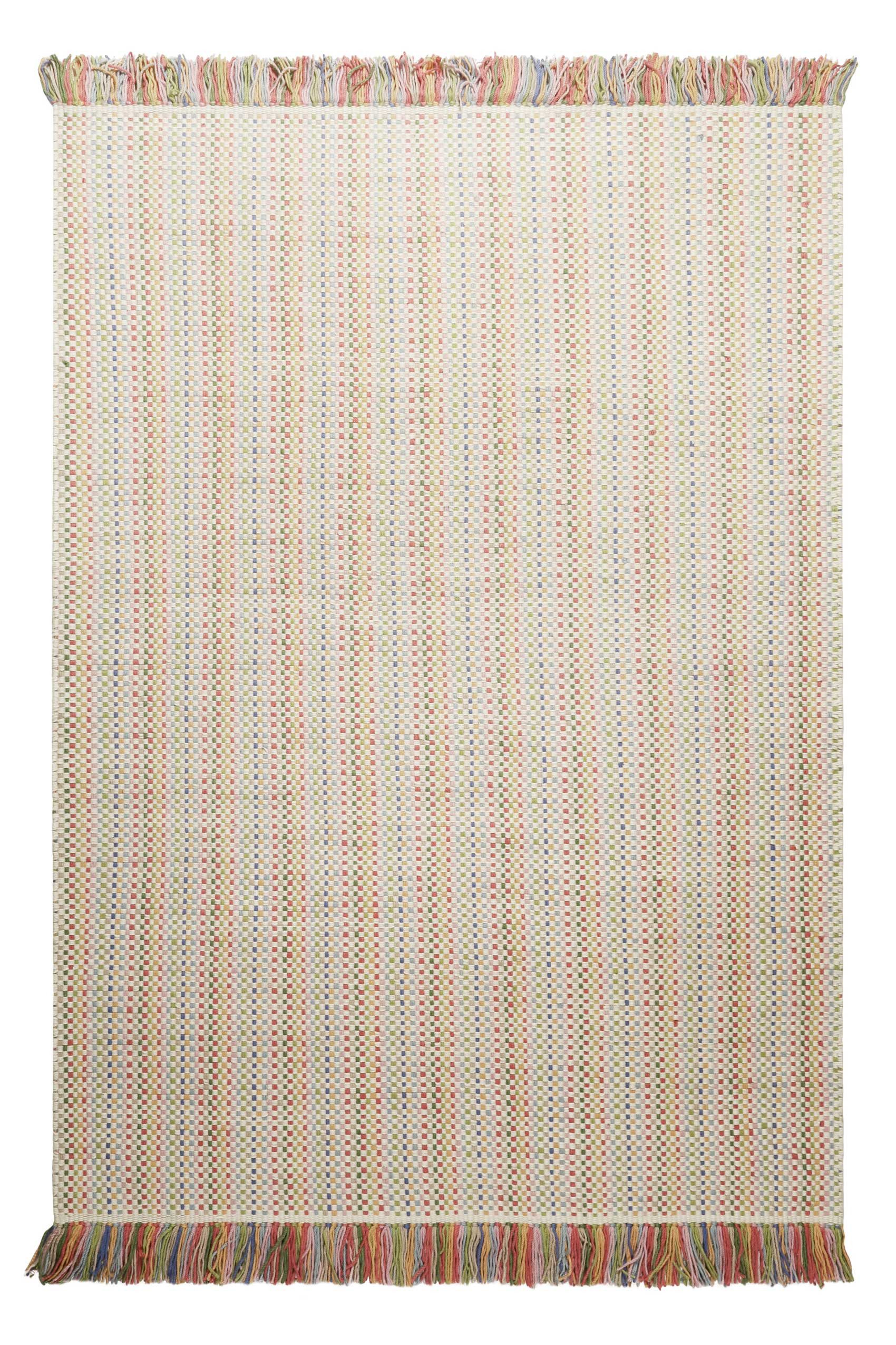 SMART KIDS Teppich TJORVEN handmade, rechteckig, Höhe: 6 mm, Wollteppich, kurzflor, handgewebt, Kinderzimmer, natürlich