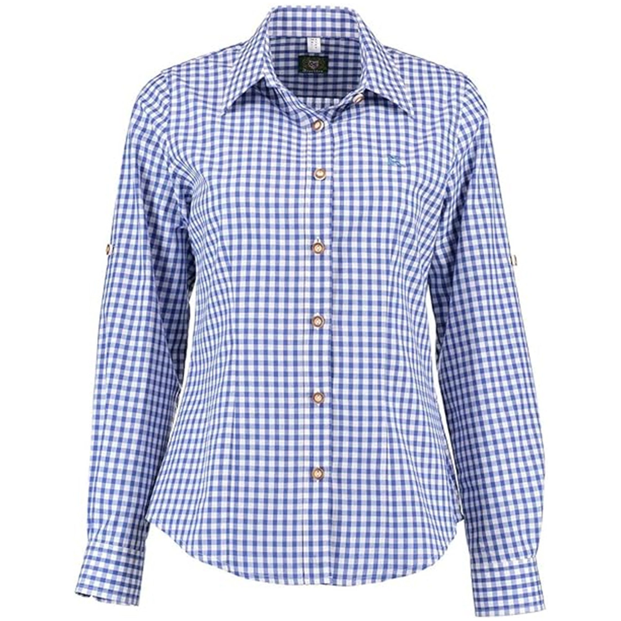 German Wear Trachtenbluse GW-OB13 Trachtenbluse für Trachten lederhosen bluse Trachtenmode kariert