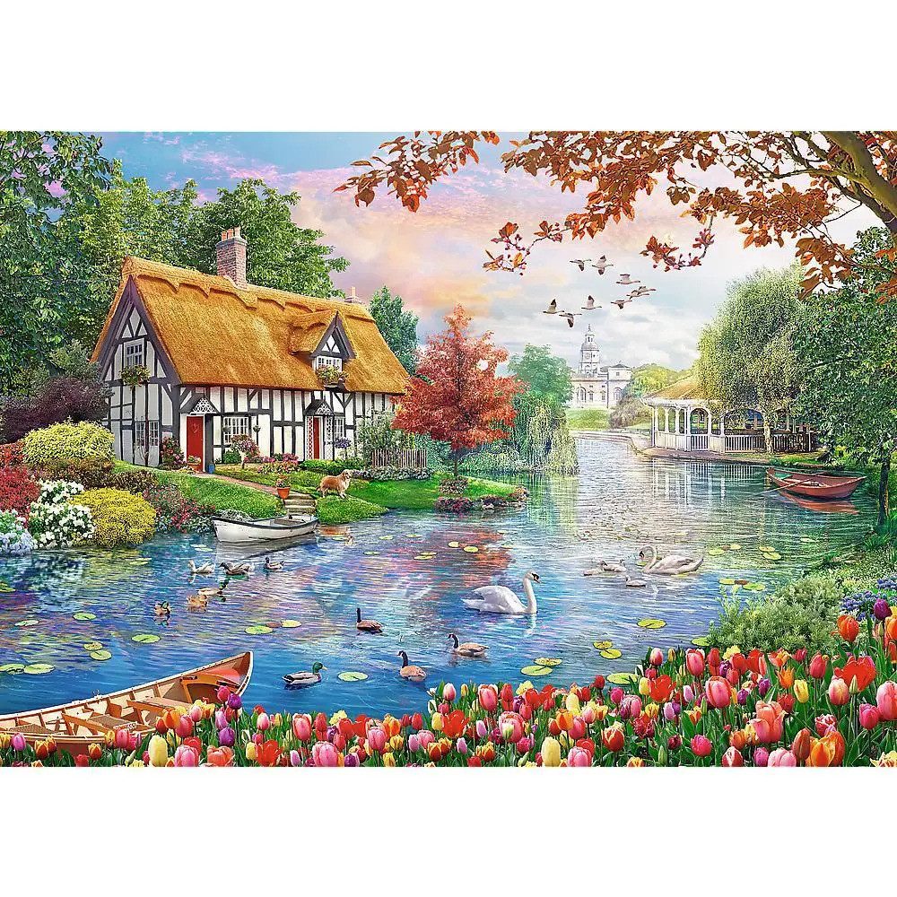 Trefl GmbH Puzzle Puzzles - "500" - Stille Oase, 500 Puzzleteile günstig online kaufen