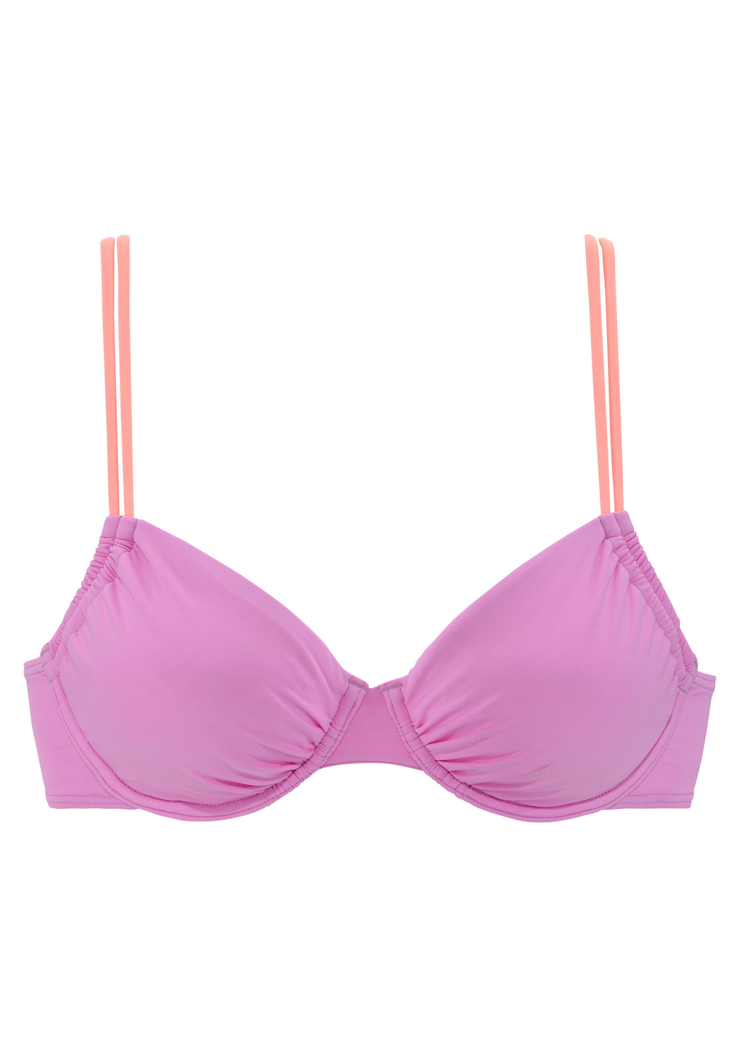 Venice Beach Bügel-Bikini-Top Anna, mit kontrastfarbenen günstig online kaufen