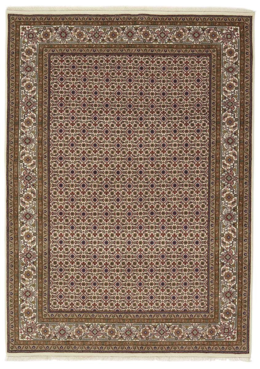 Orientteppich Indo Täbriz 176x244 Handgeknüpfter Orientteppich, Nain Trading, rechteckig, Höhe: 12 mm | Kurzflor-Teppiche