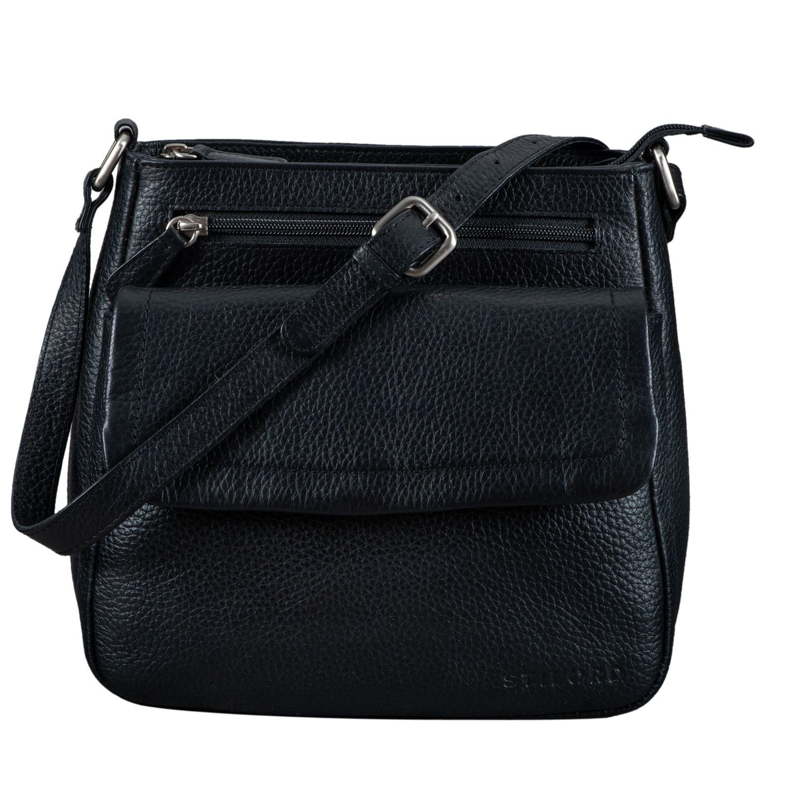 STILORD Handtasche "Jodie" Leder Umhängetasche Damen