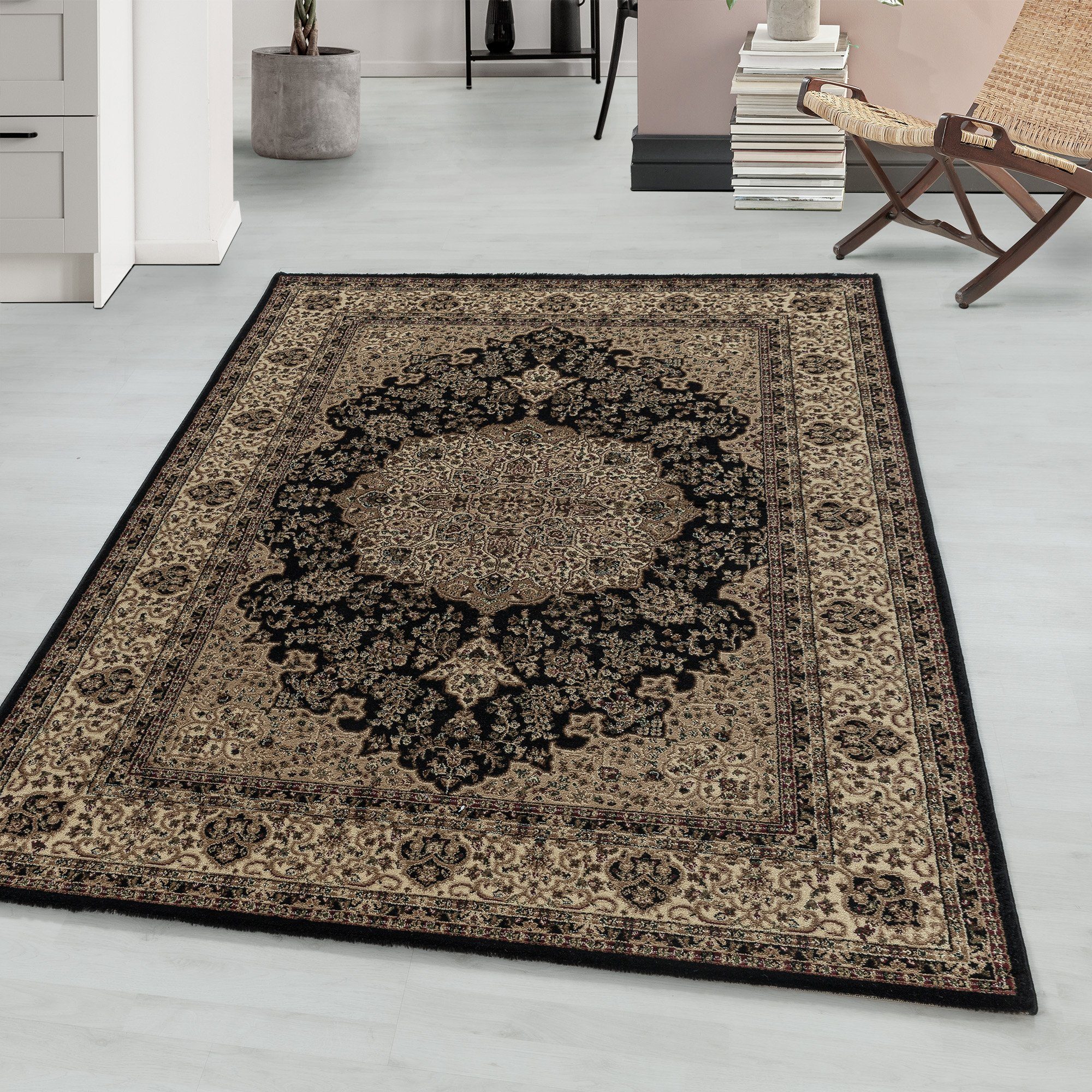 Teppich Orientalisch Design, Teppium, Läufer, Höhe: 9 mm, Teppich Wohnzimmer