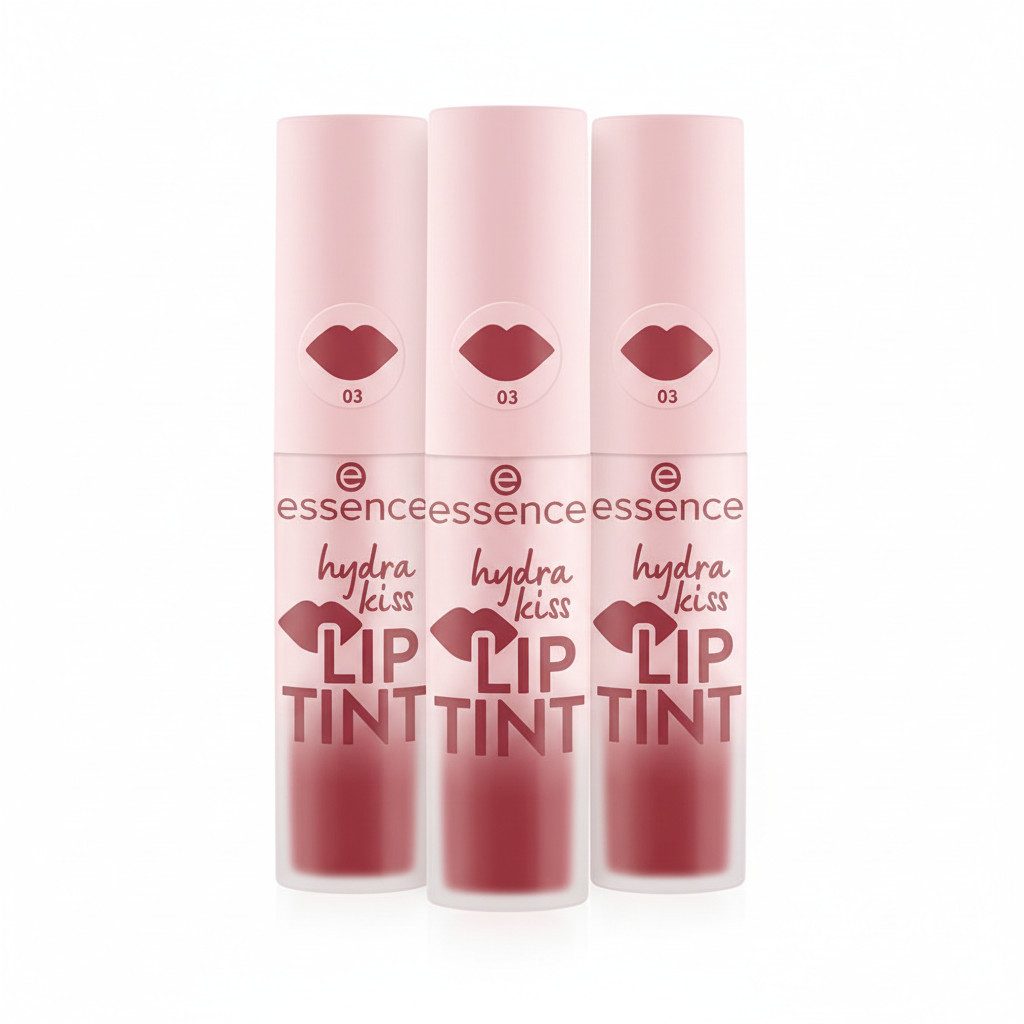 Essence Lippenstift HYDRA KISS LIP TINT, 3-tlg., hohe Deckkraft, glänzend