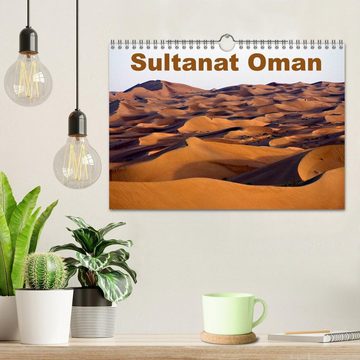 CALVENDO Wandkalender Sultanat Oman (Wandkalender 2024 DIN A4 quer), CALVENDO Monatskalender