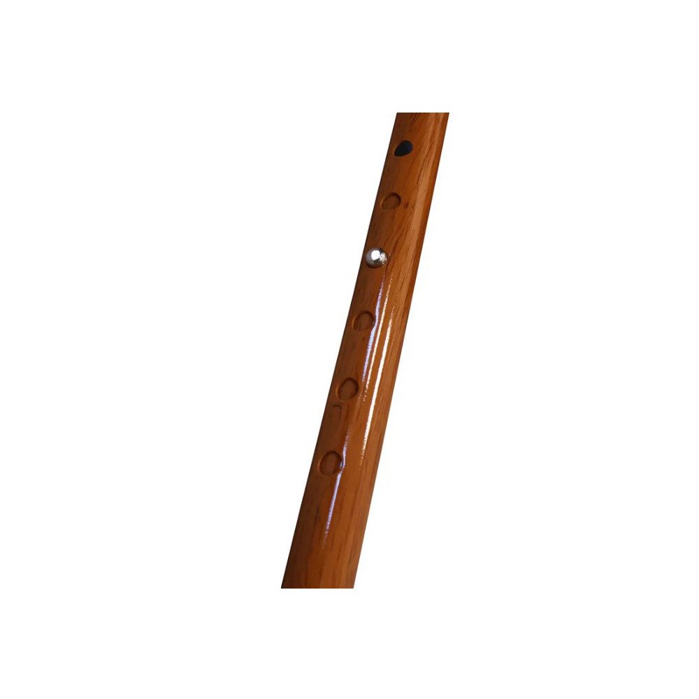 Antar Gehstock Aluminium höhenverstellbar mit Derbygriff