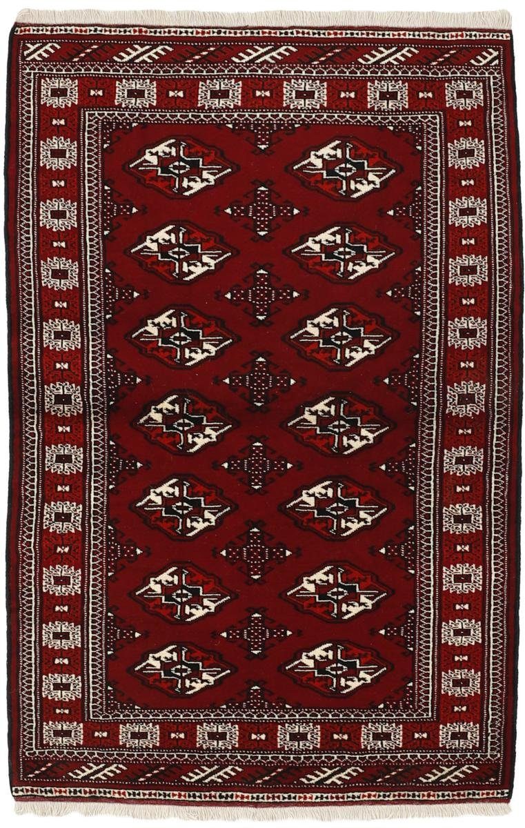 Orientteppich Turkaman 104x170 Handgeknüpfter Orientteppich / Perserteppich, Nain Trading, rechteckig, Höhe: 6 mm | Kurzflor-Teppiche