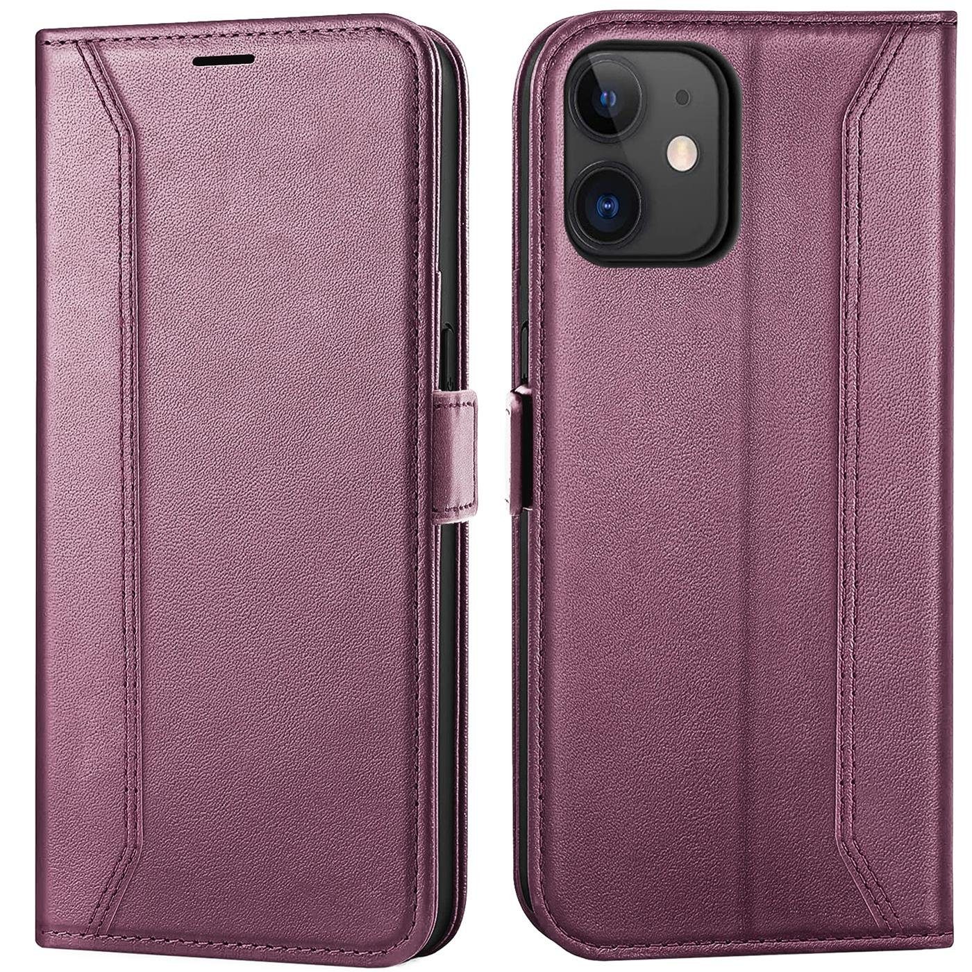 CoolGadget Handyhülle Book Case Elegance Tasche für Apple iPhone 11 6,1 Zoll, Hülle Magnet Klapphülle Flip Case für iPhone 11 Schutzhülle