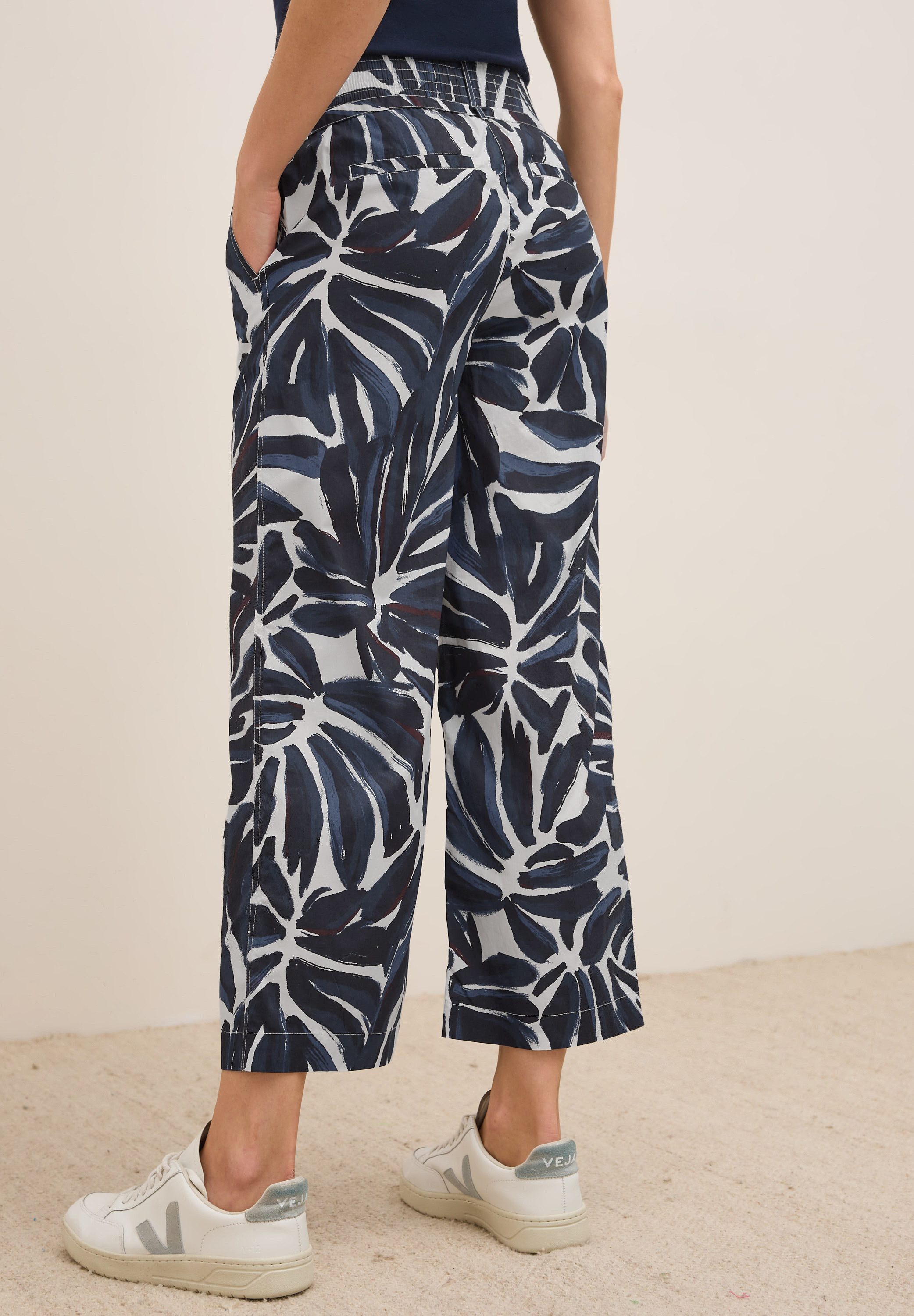 CECIL Stoffhose Style NEELE Sommerhose mit grafischem Muster günstig online kaufen