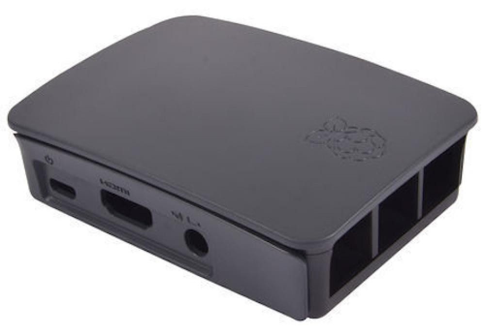 PC-Gehäuse offizielles Raspberry Pi Gehäuse schwarz/grau für 3 Modell B / B+