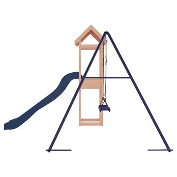 vidaXL Spielhaus Spielturm mit Rutsche und Schaukel Massivholz Douglasie Kletterturm Ki