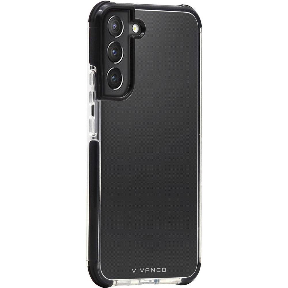 Vivanco Handyhülle Backcover Samsung Galaxy S22 RSCVVSGS22PT, Induktives Laden, Stoßfest