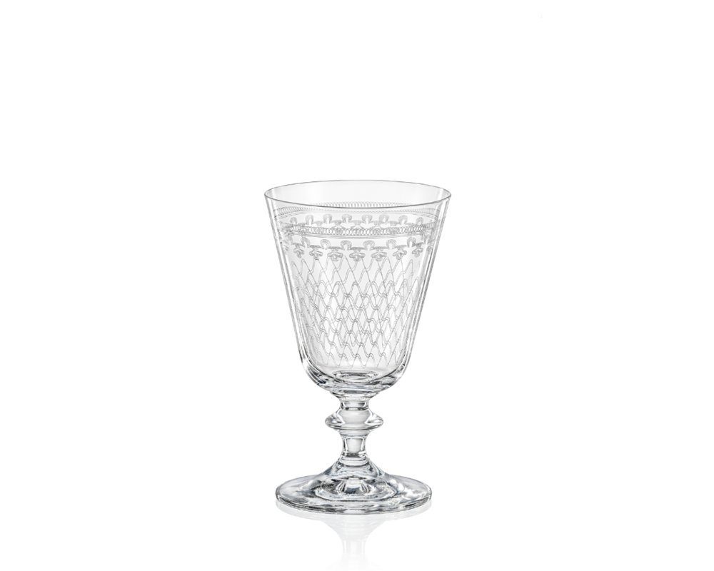 Weinglas Weingläser Bella MADAME KAROLINKA Kristallglas 260 ml 6er Set